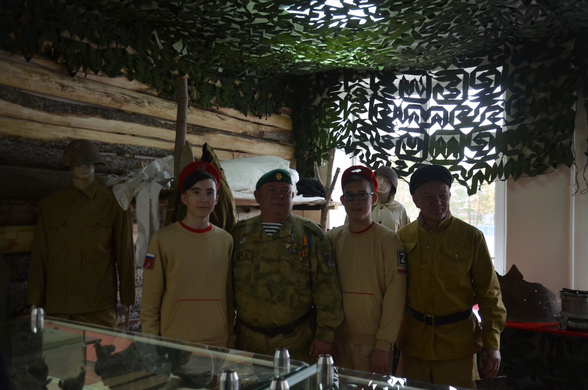 В Сармановской средней школе открыли Музей Боевой Славы