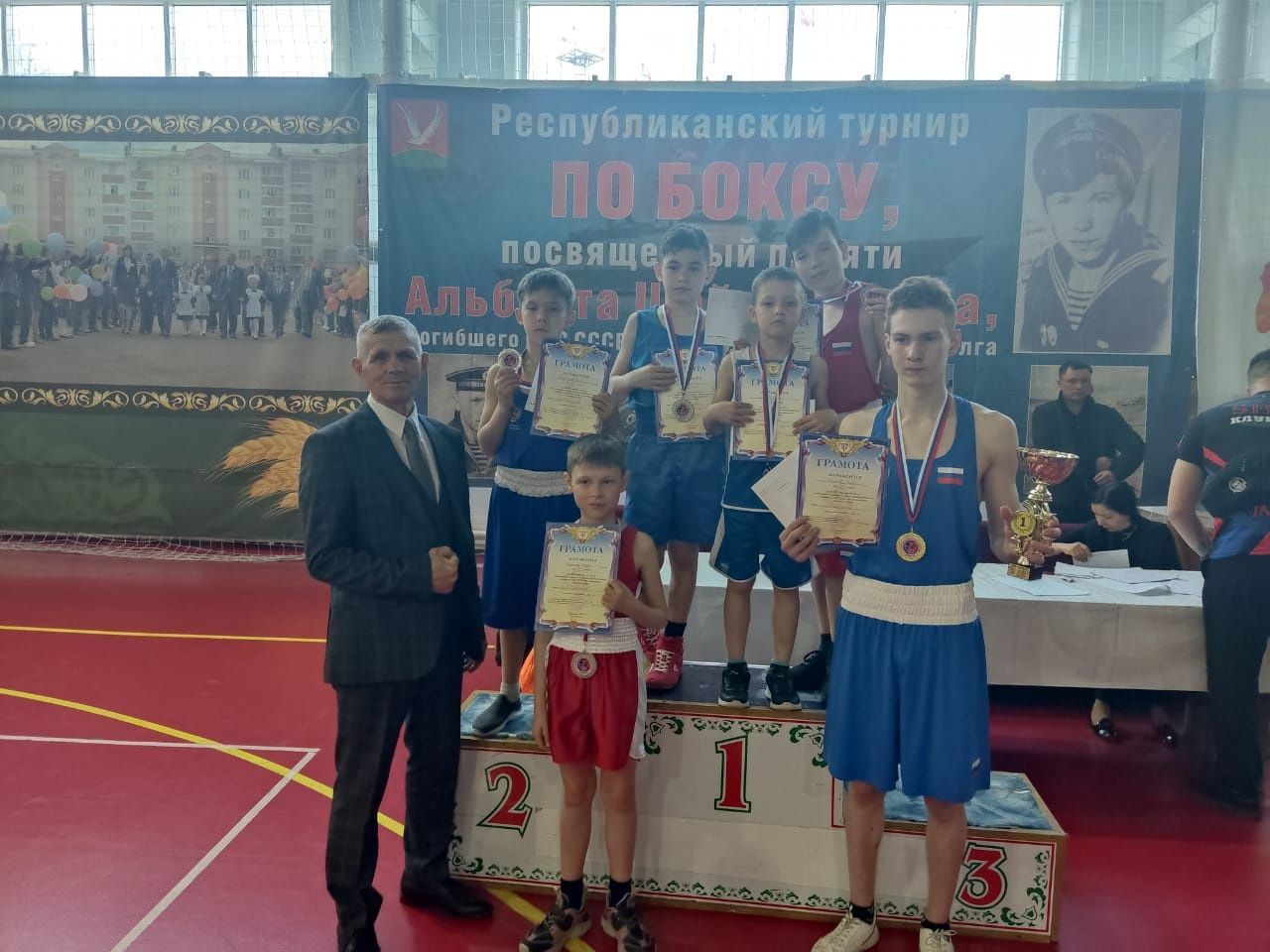 Джалильские боксеры заняли призовые места в Азнакаево