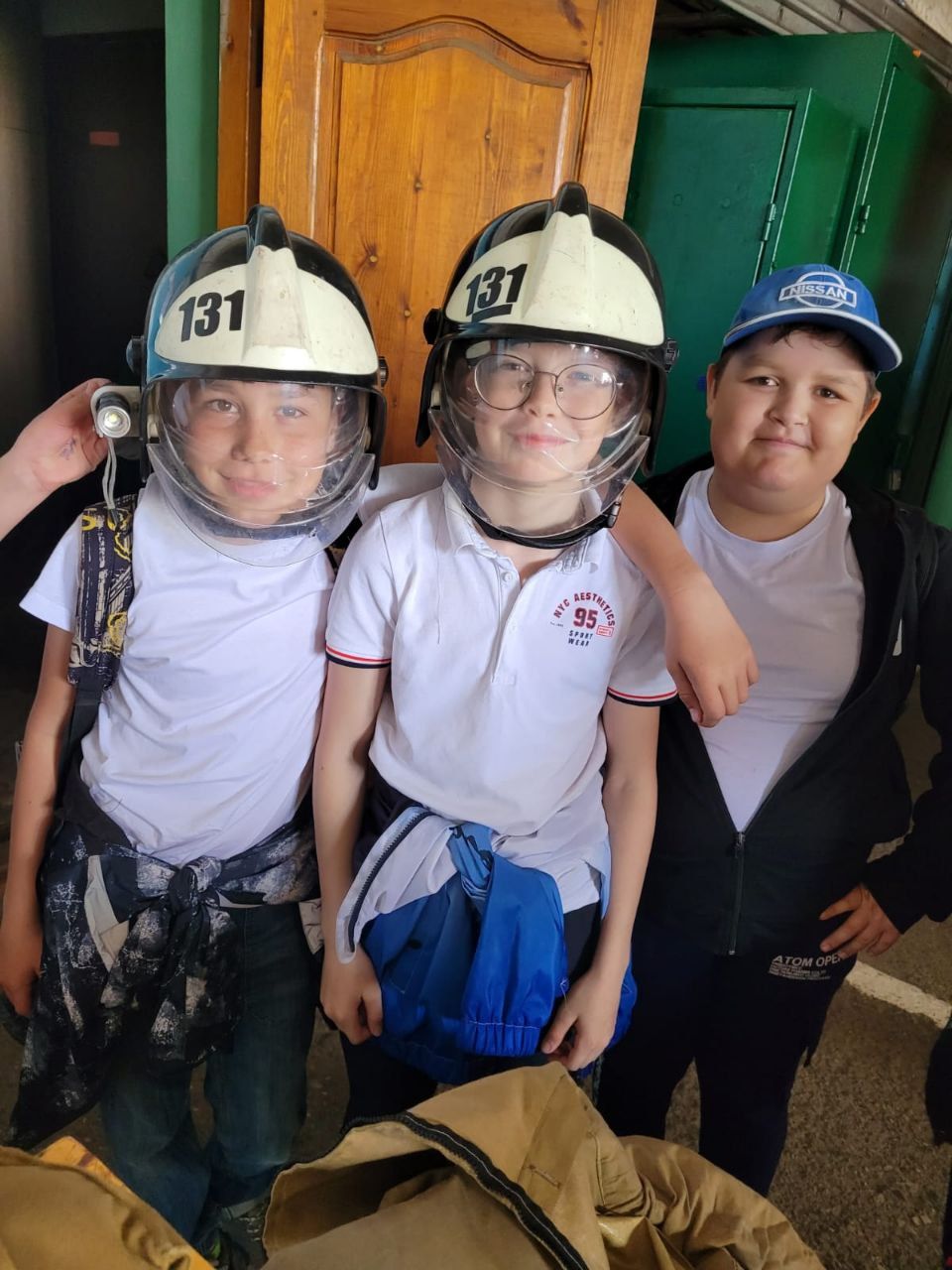 Ученики Сармановской СОШ побывали на экскурсии по пожарной части