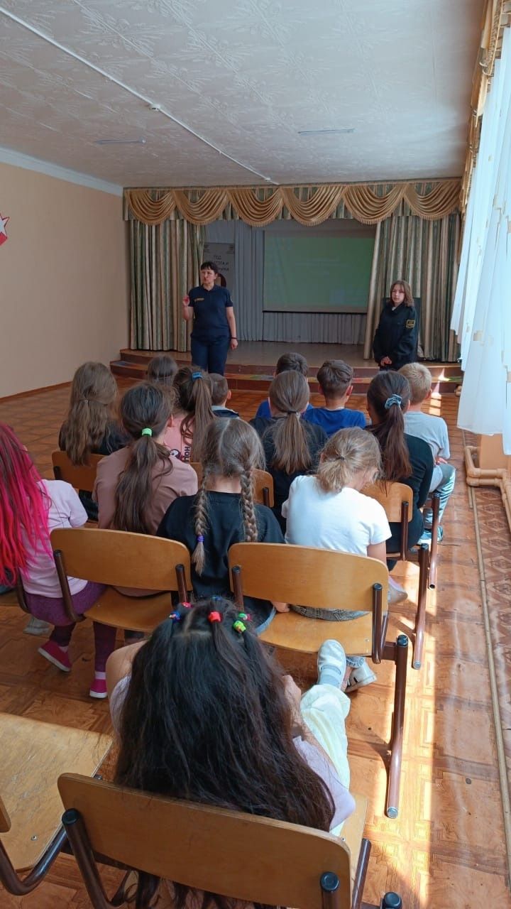В лагере Джалильской школы № 2 состоялась беседа на антинаркотическую тематику