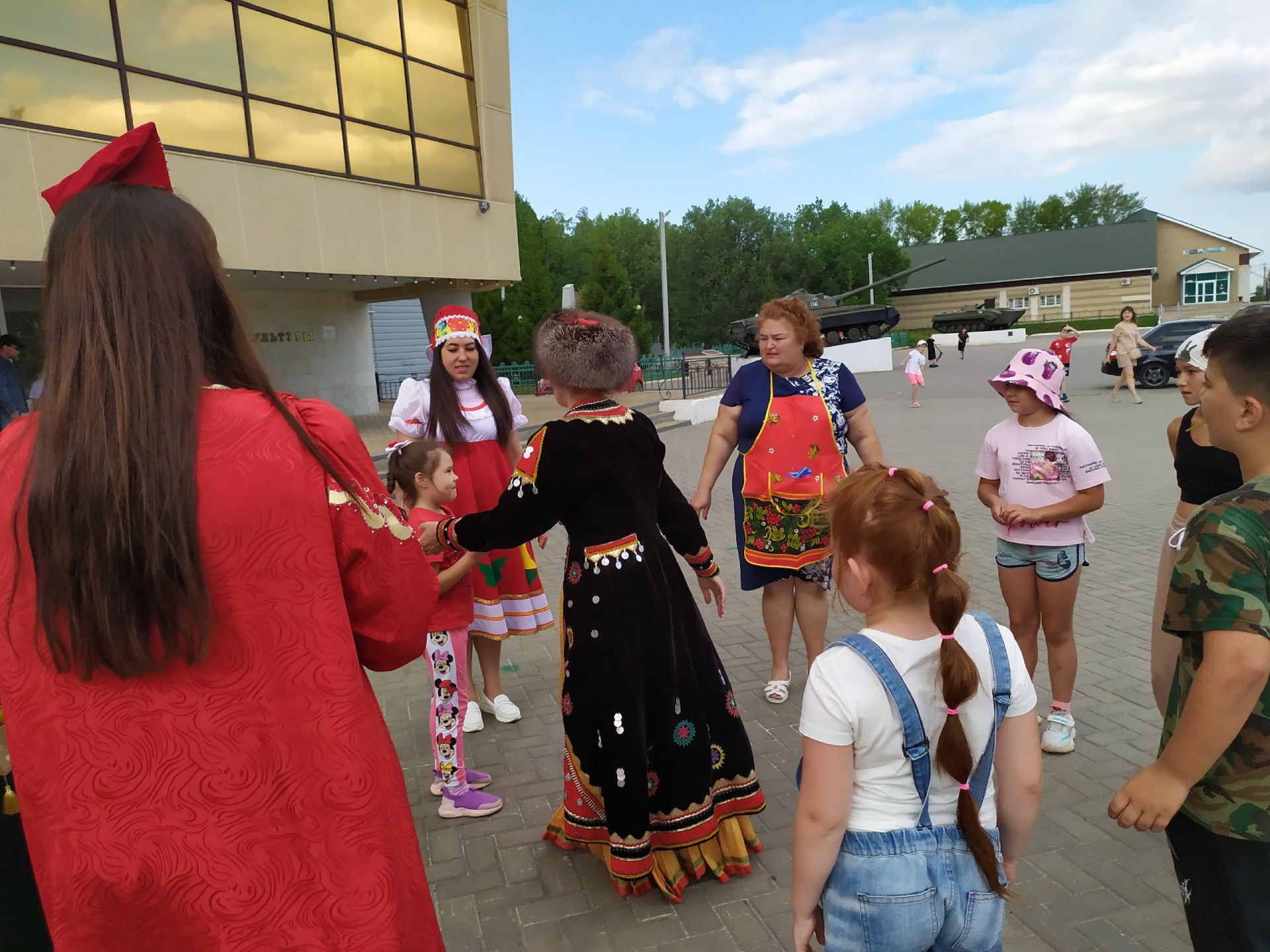 Джалильские дети узнали игры народов России