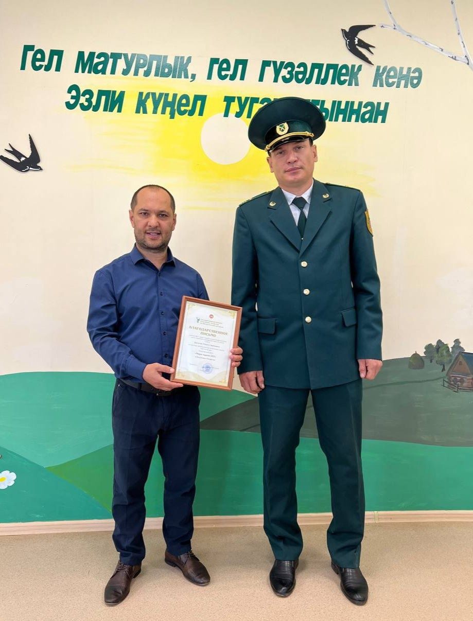 Ләшәү-Тамак мәктәбе экологик десантлар бәйгесендә призлы урын алды