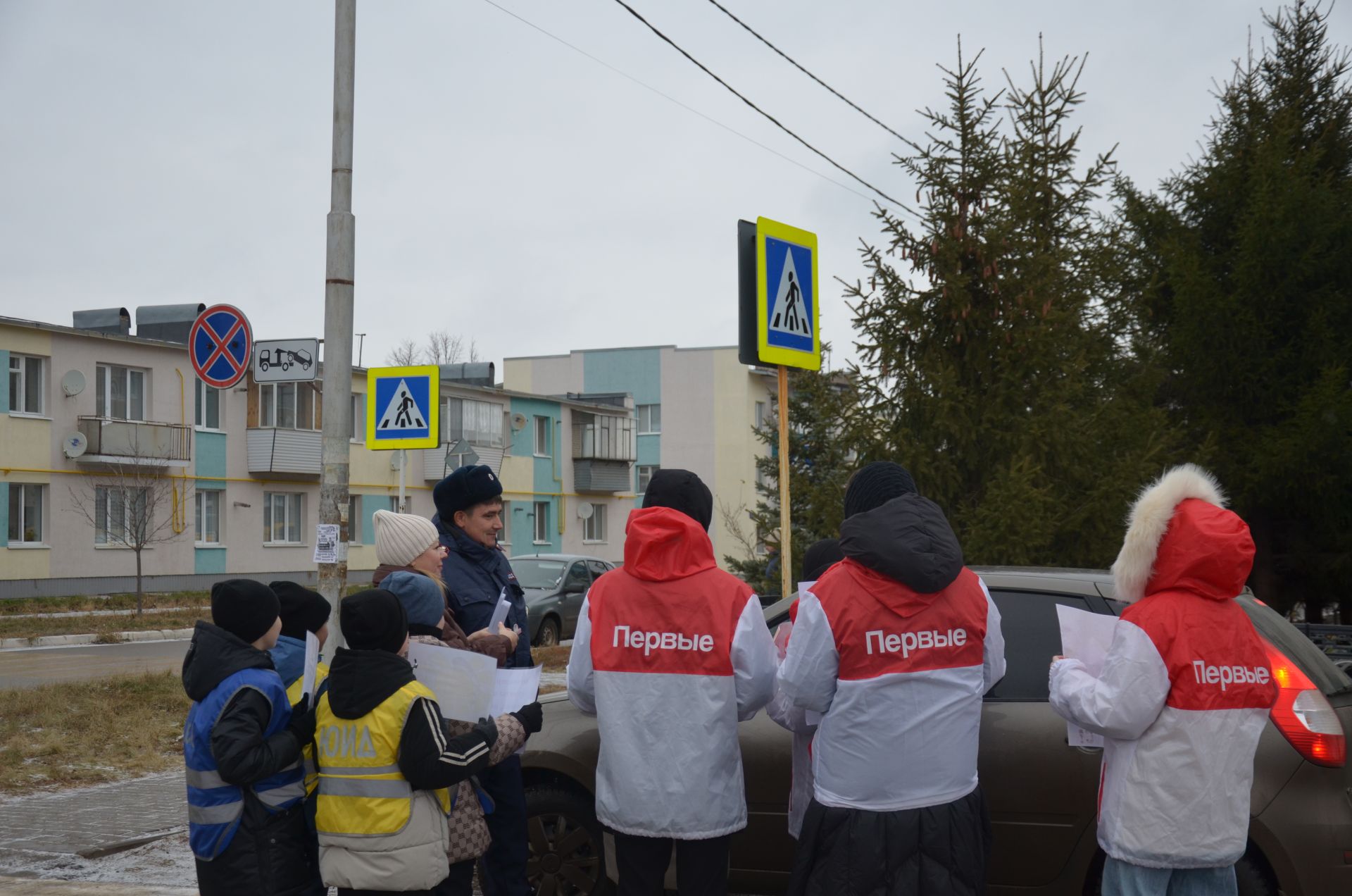 В Сарманово состоялась акция ко Дню памяти жертв ДТП