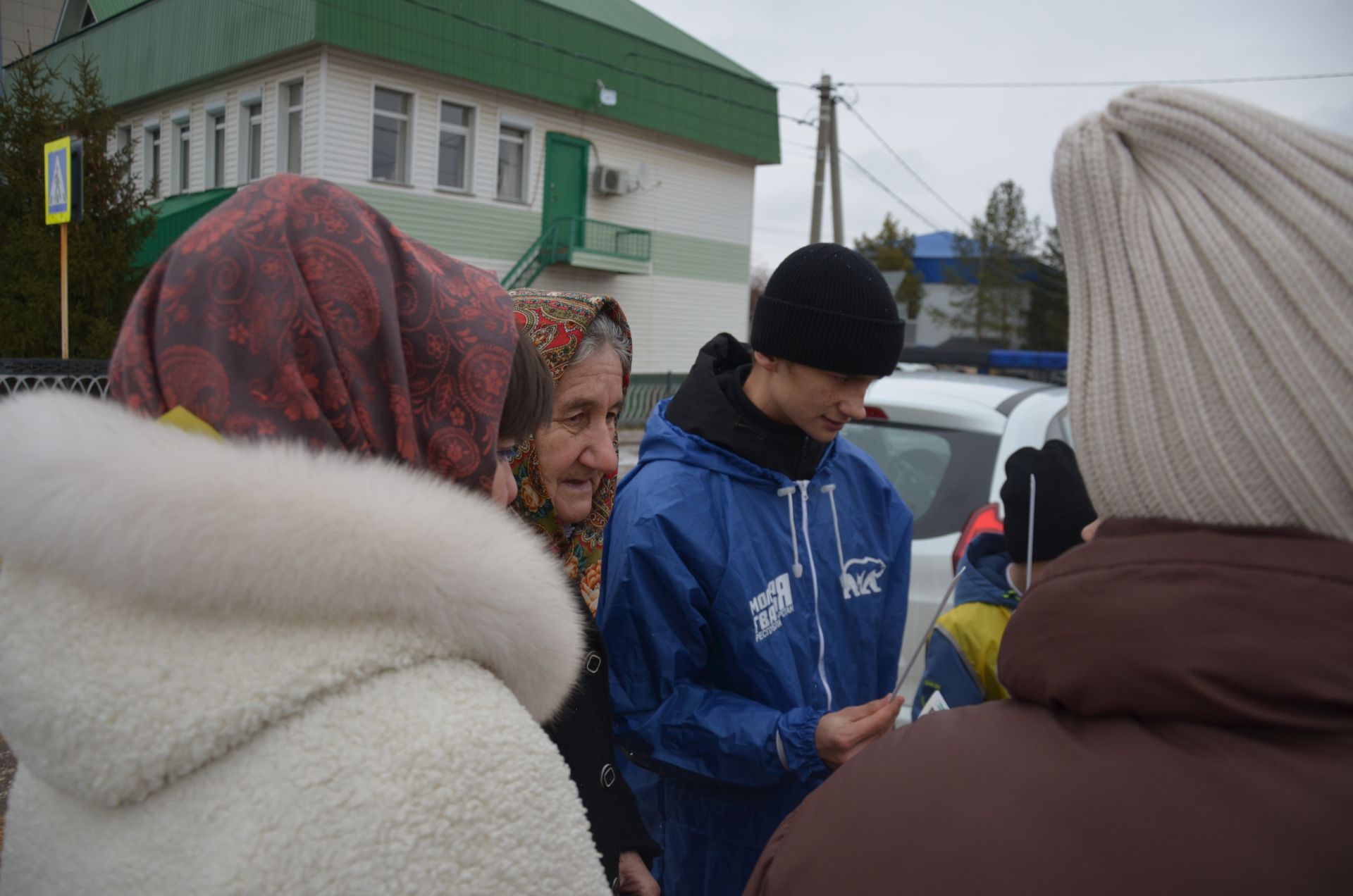 В Сарманово состоялась акция ко Дню памяти жертв ДТП