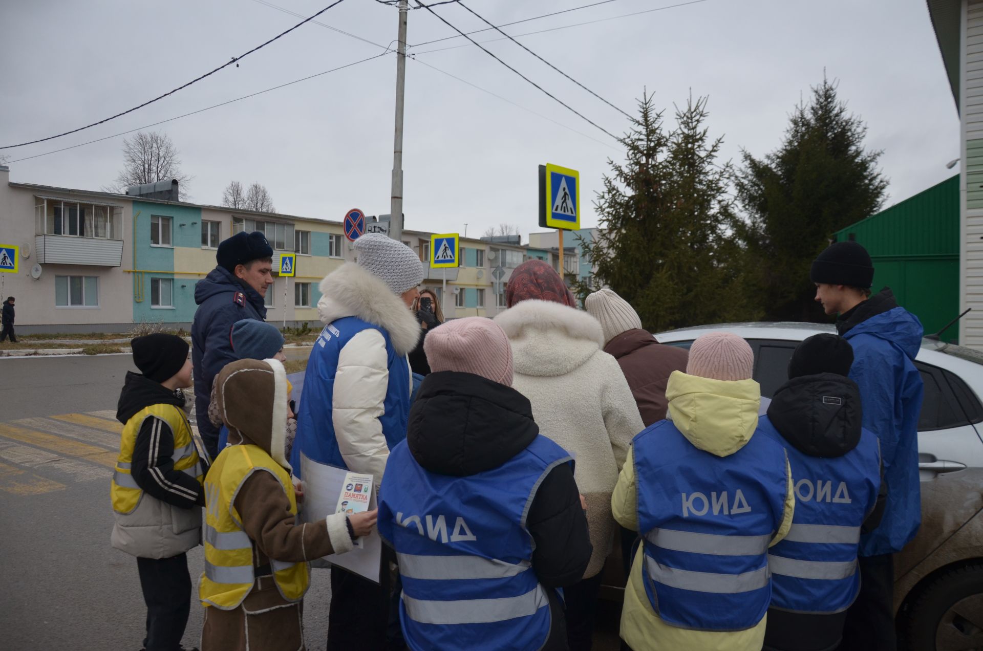 В Сарманово состоялась акция ко Дню памяти жертв ДТП