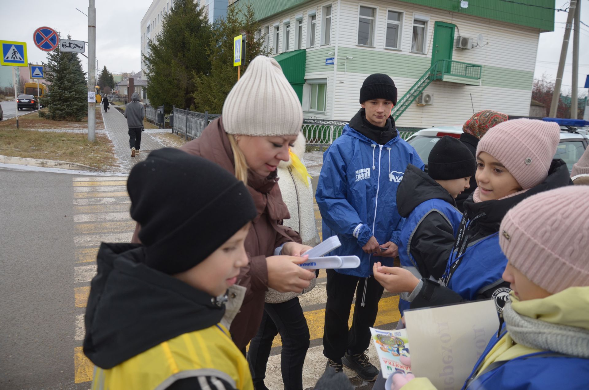 В Сарманово состоялась акция ко Дню памяти жертв ДТП