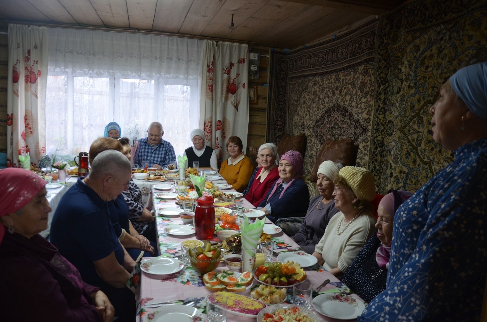 Яңа Әхмәттә Ризатдиновлар гаиләсе бриллиант туйларын билгеләп үтте