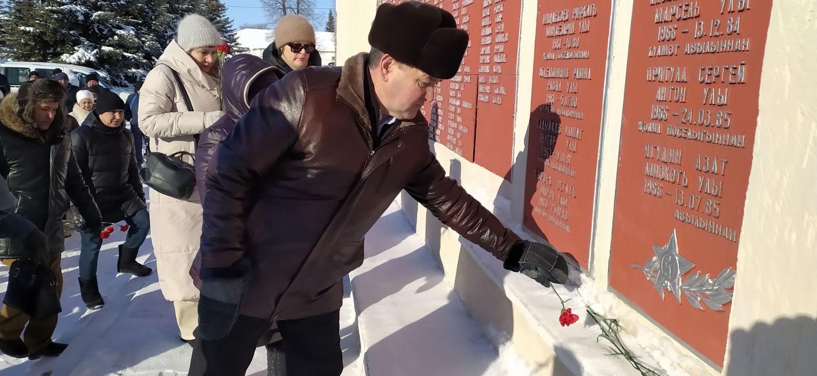 В Сарманово почтили память воинов-интернационалистов