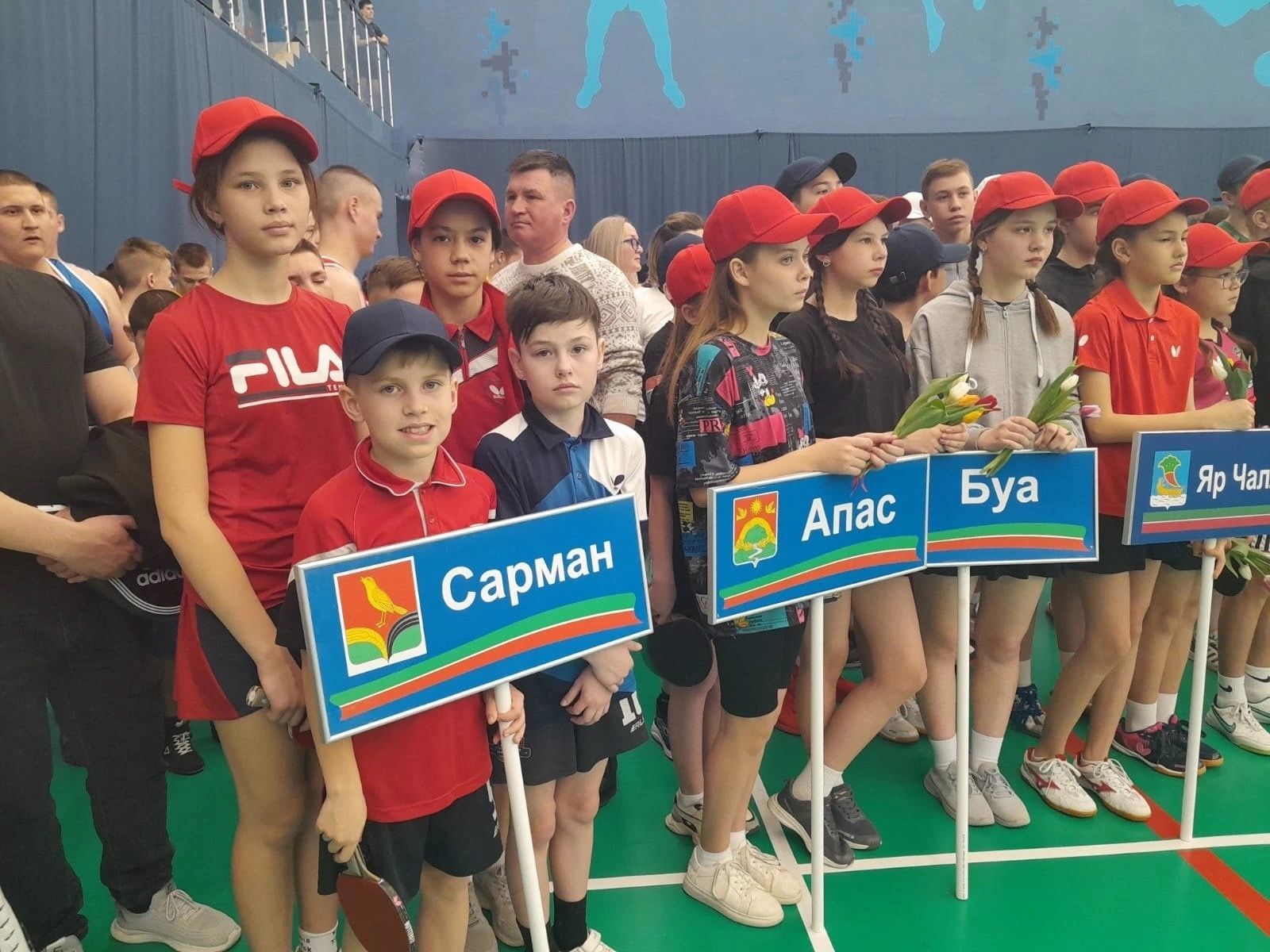 Сармановские теннисисты вошли в пятерку лучших в республике