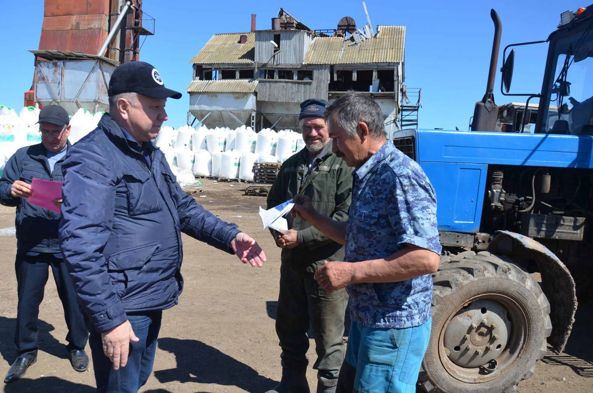 В районе наградили передовиков посева