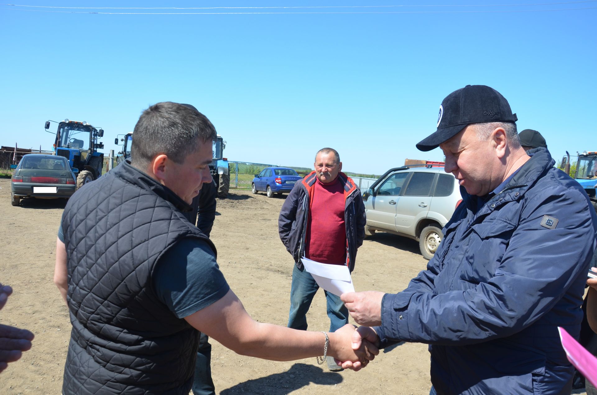 В районе наградили передовиков посева