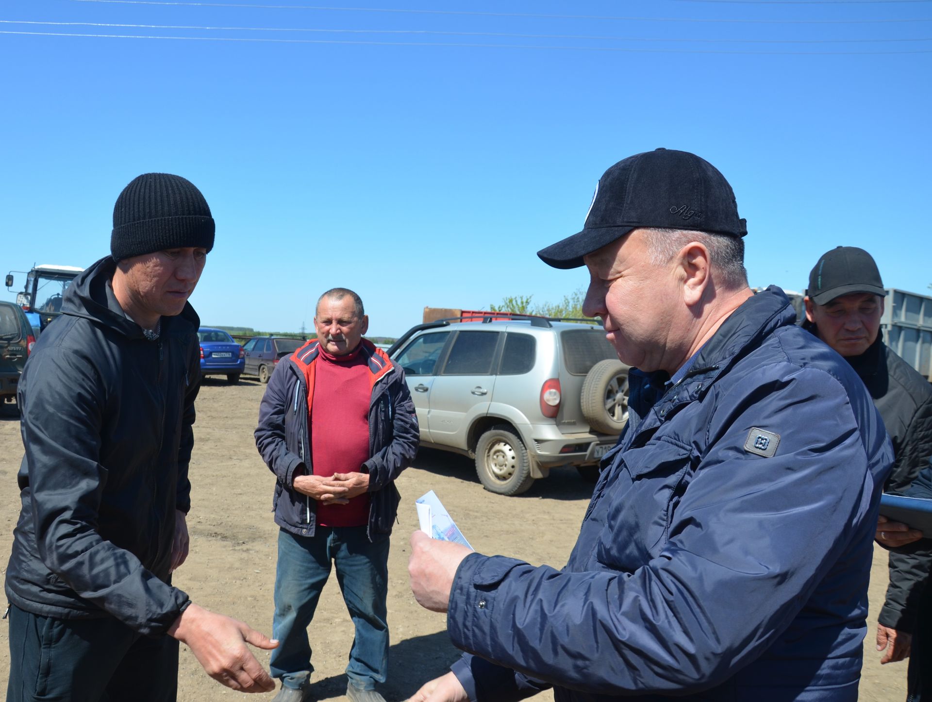 В районе наградили передовиков посева