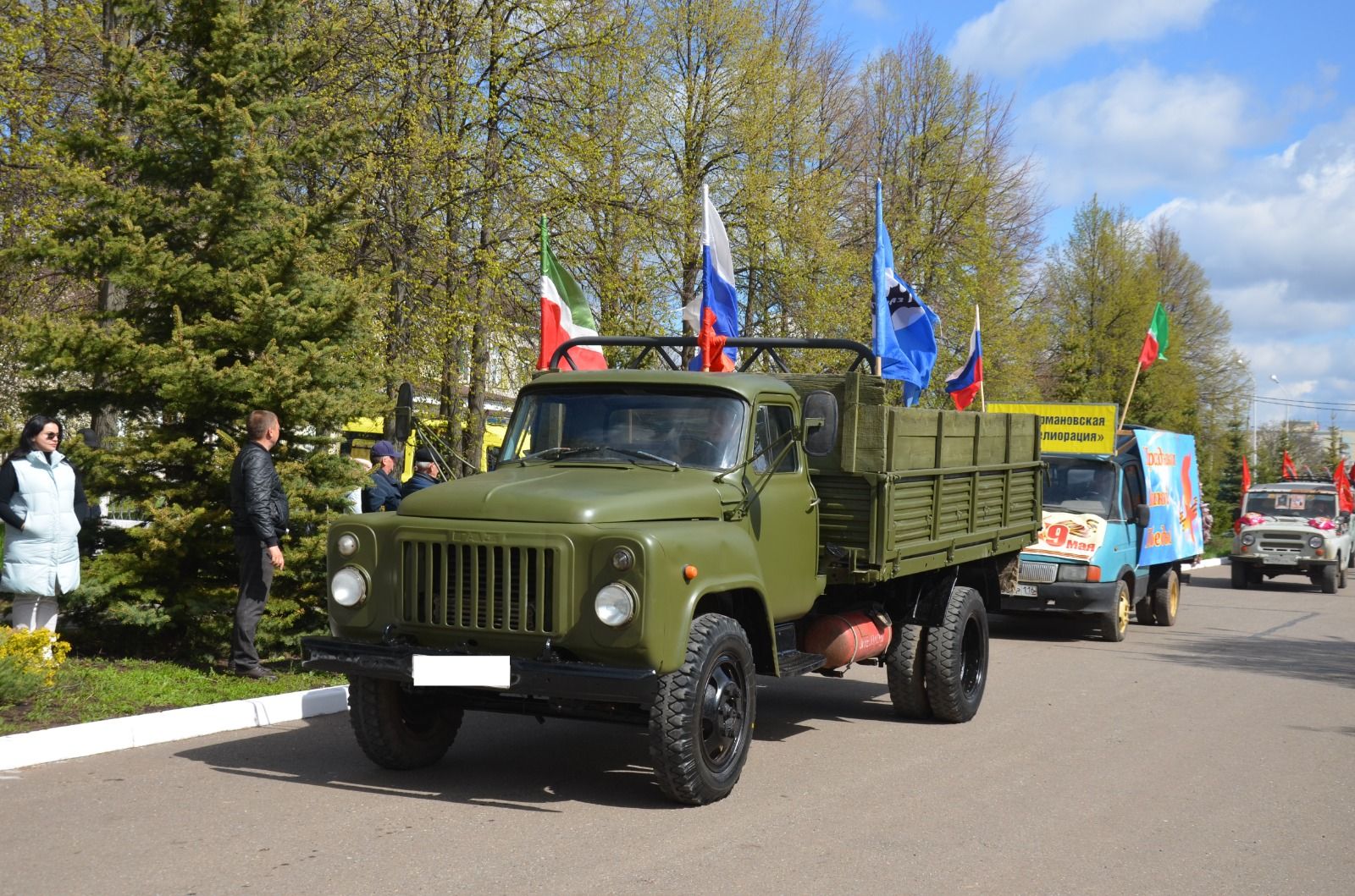 Ретромашиналар сугыш елларын искә төшерде