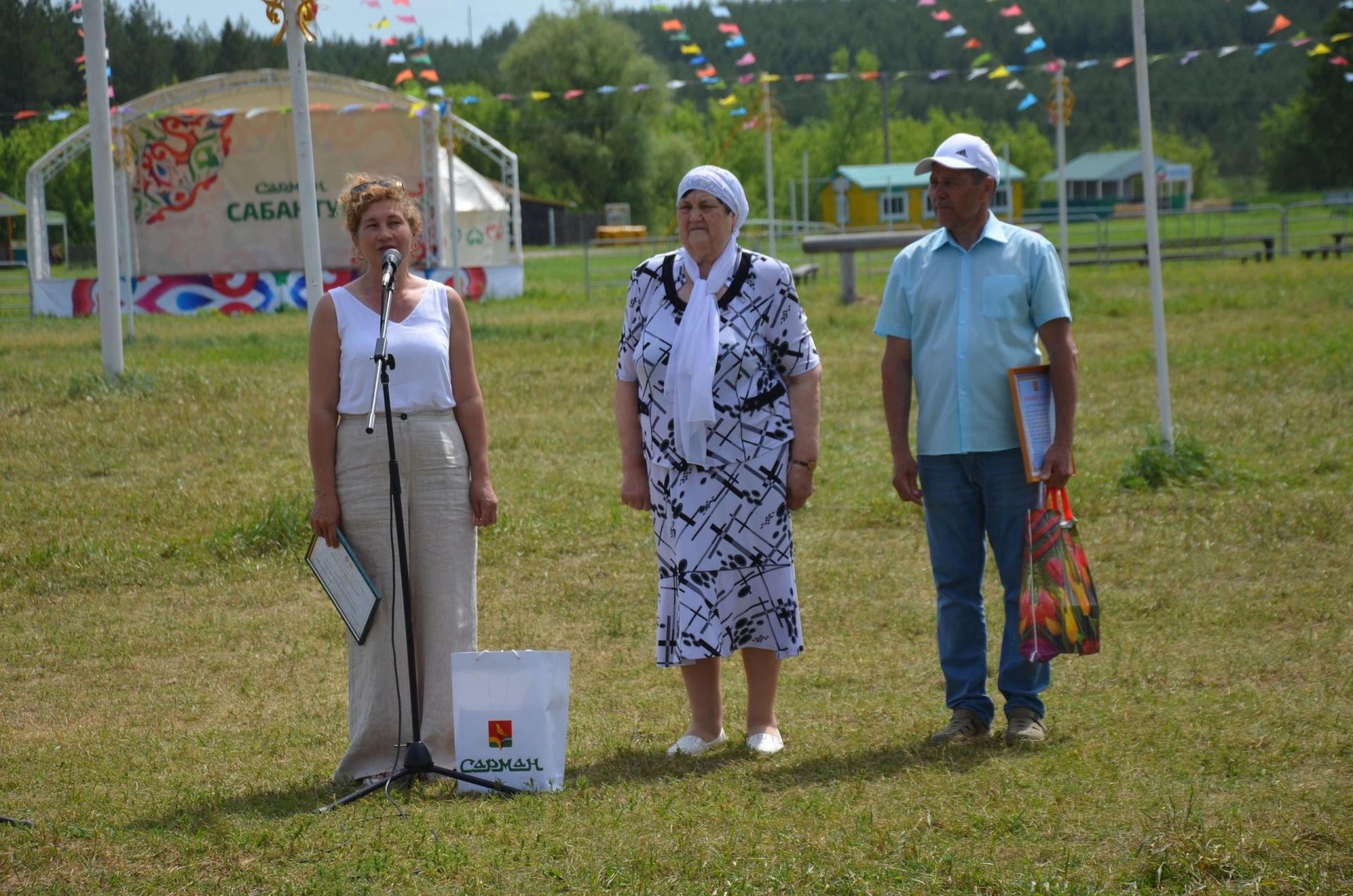 Районда Өлкәннәр Сабан туе узды