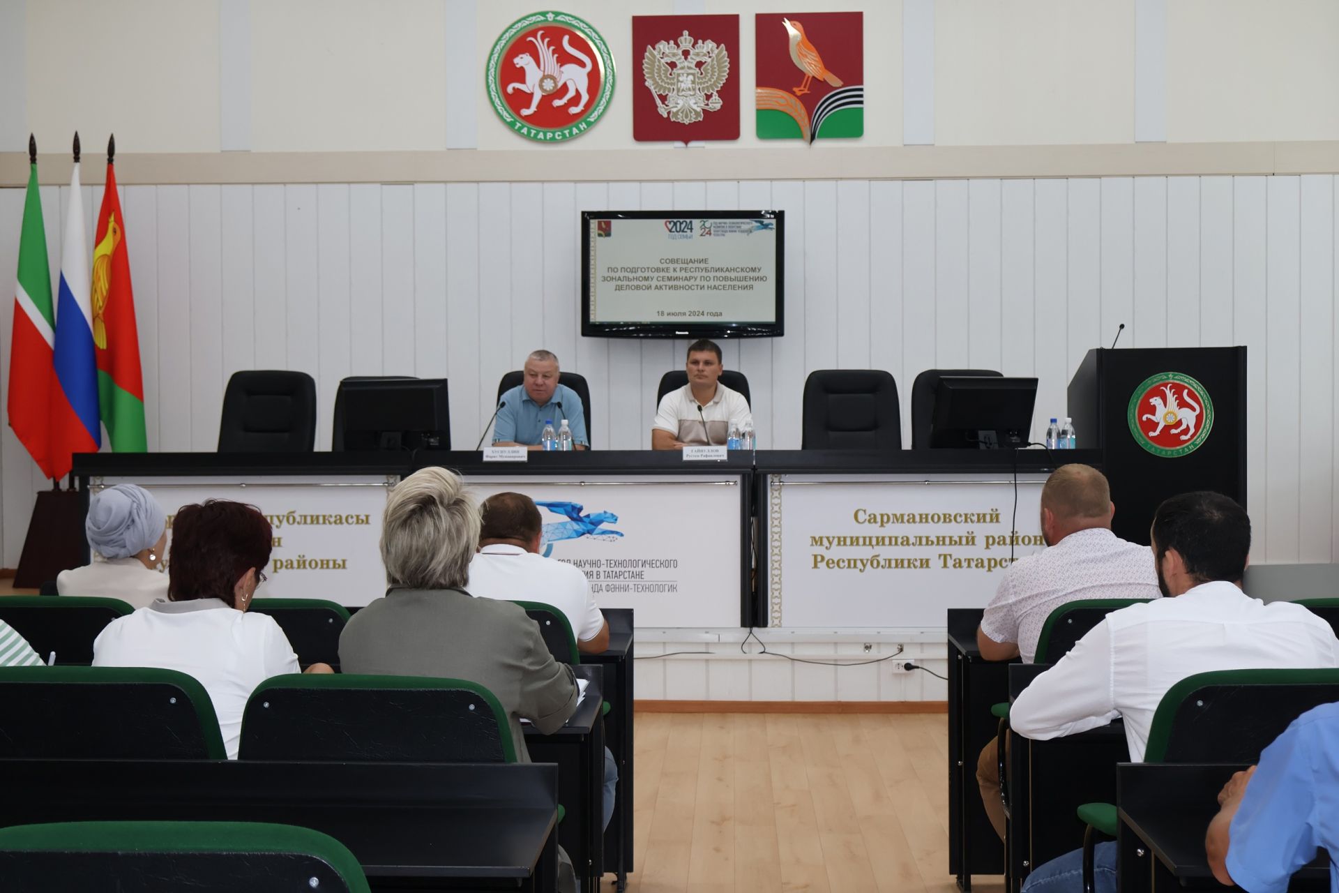 Сарман районына эш визиты белән азык-төлек министры урынбасары Гайнуллов Рөстәм Рафаил улы килде
