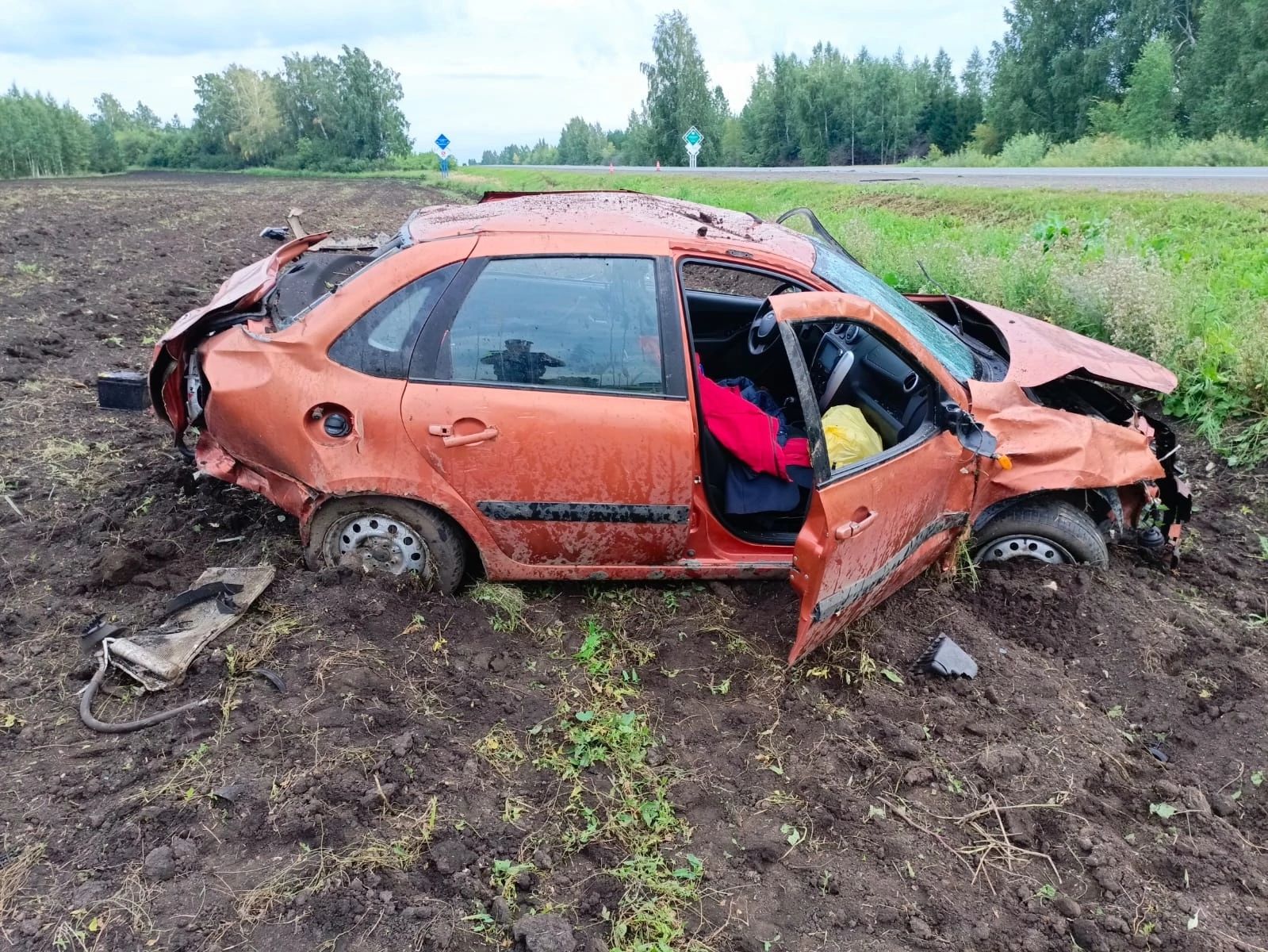 В Сармановском районе произошло ДТП  20 августа на 39 километре автодороги