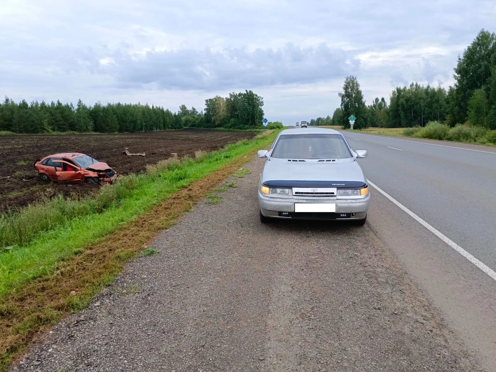 В Сармановском районе произошло ДТП  20 августа на 39 километре автодороги