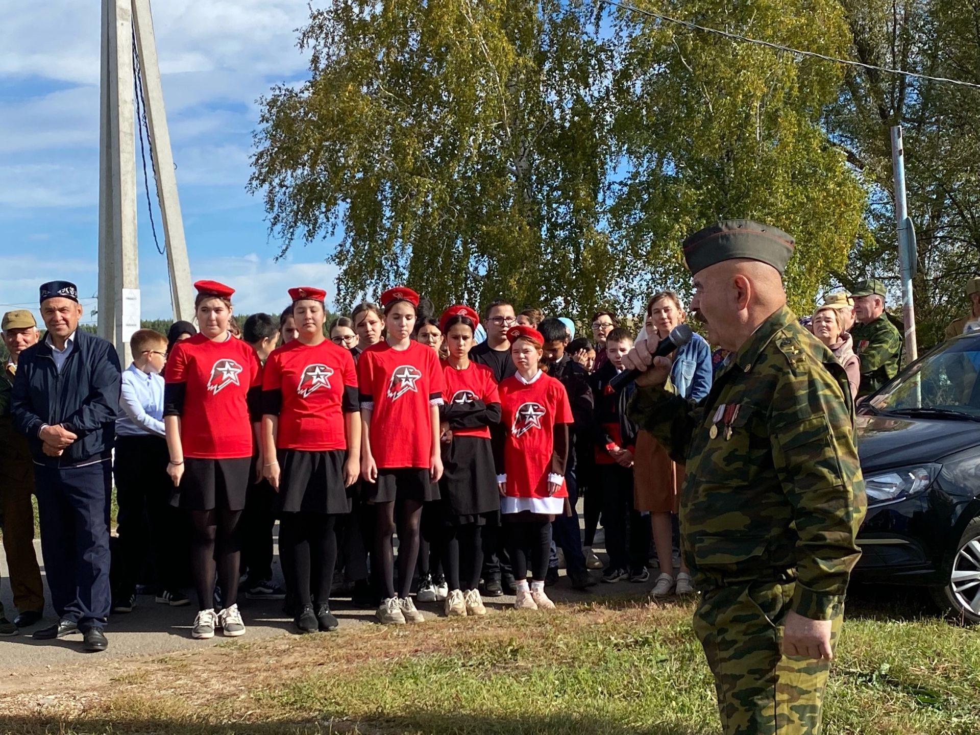 Мортыштамакта әфганчыга хәтер тактасы урнаштырдылар