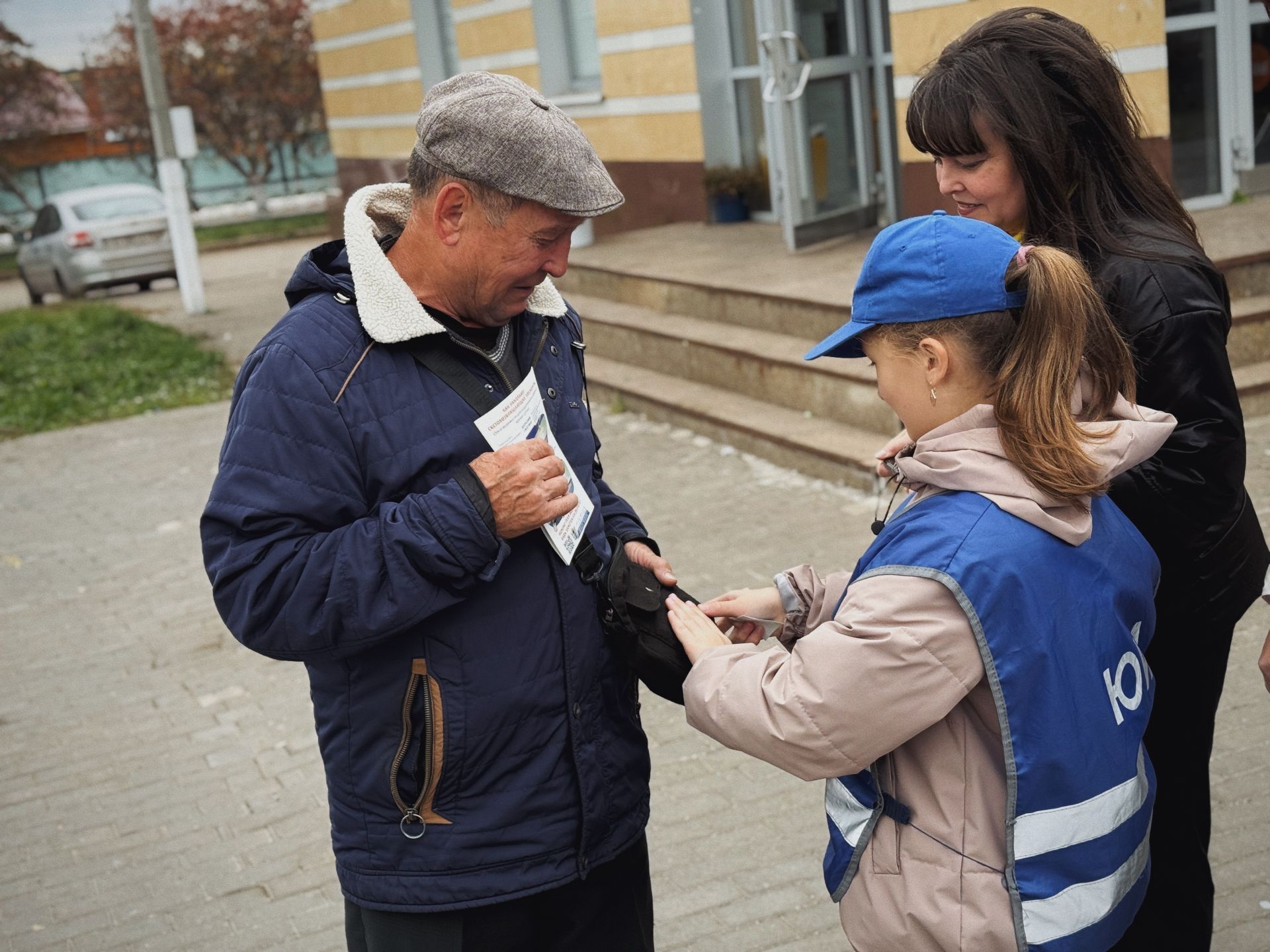 В Сарманово состоялась акция «Пожилой пешеход»
