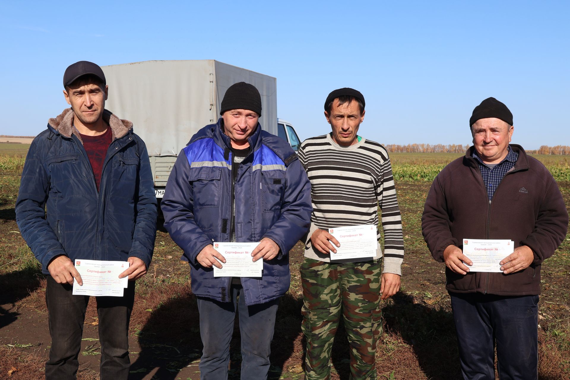 В районе определили передовиков уборки