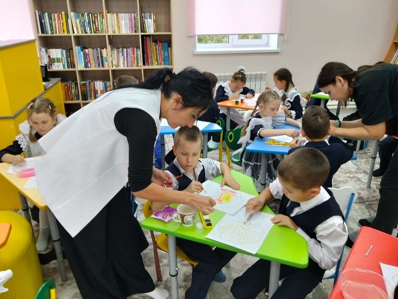 Первоклассники Сарманово открыли для себя мир книг