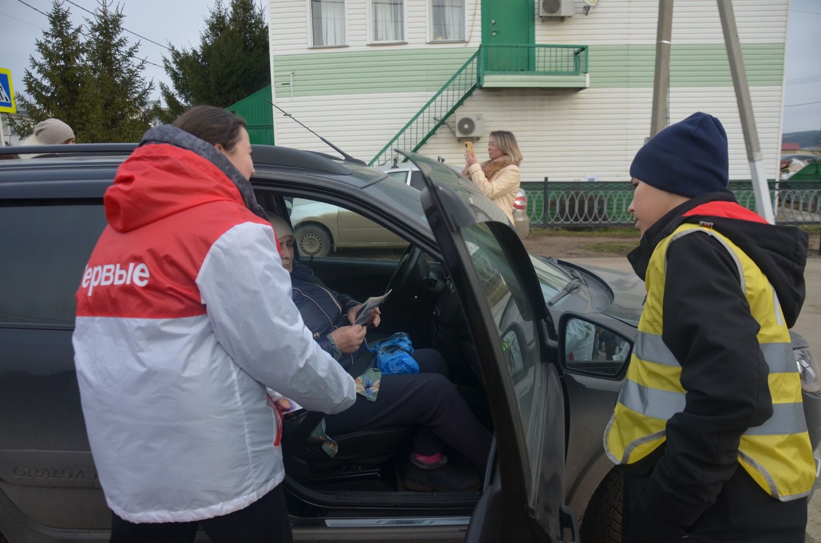 В Сарманово состоялась акция ко Дню памяти жертв ДТП