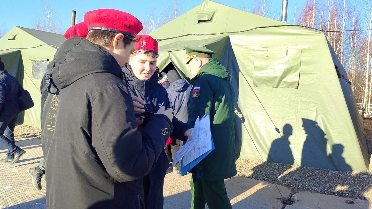 Юнармейцы из Сармановского района доказали свою готовность на масштабных сборах в Елабуге