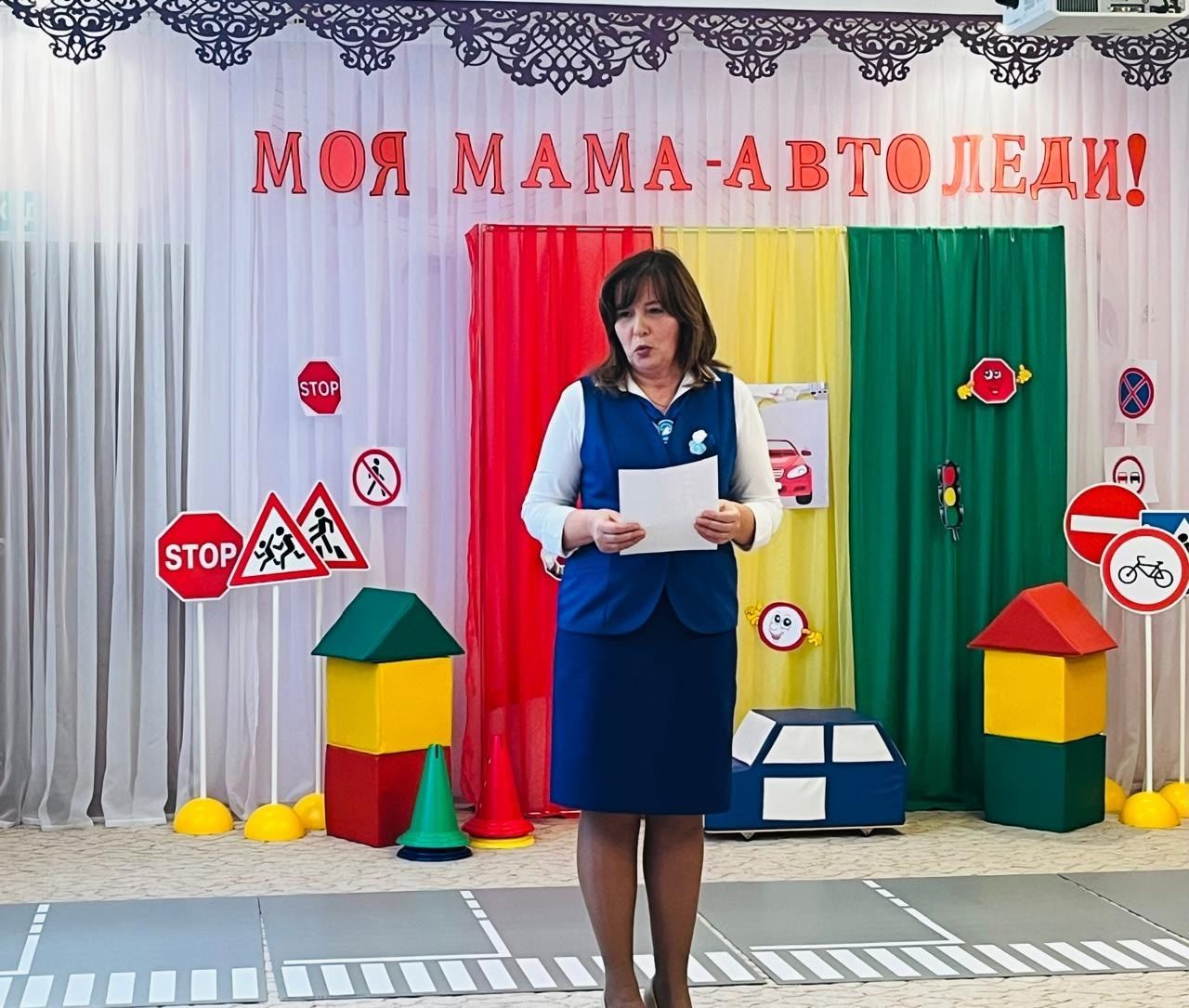 В Джалильском детском саду «Сказка» состоялся конкурс «Моя мама – Автоледи!»