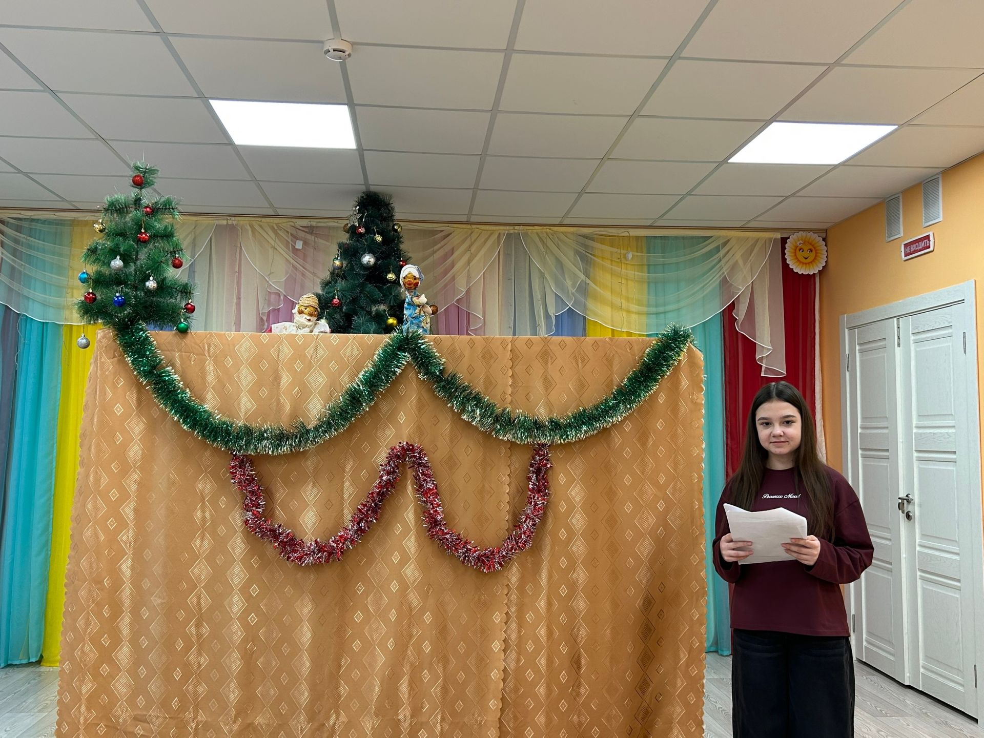 Участники«Движения Первых» устроили театральный праздник в детском саду