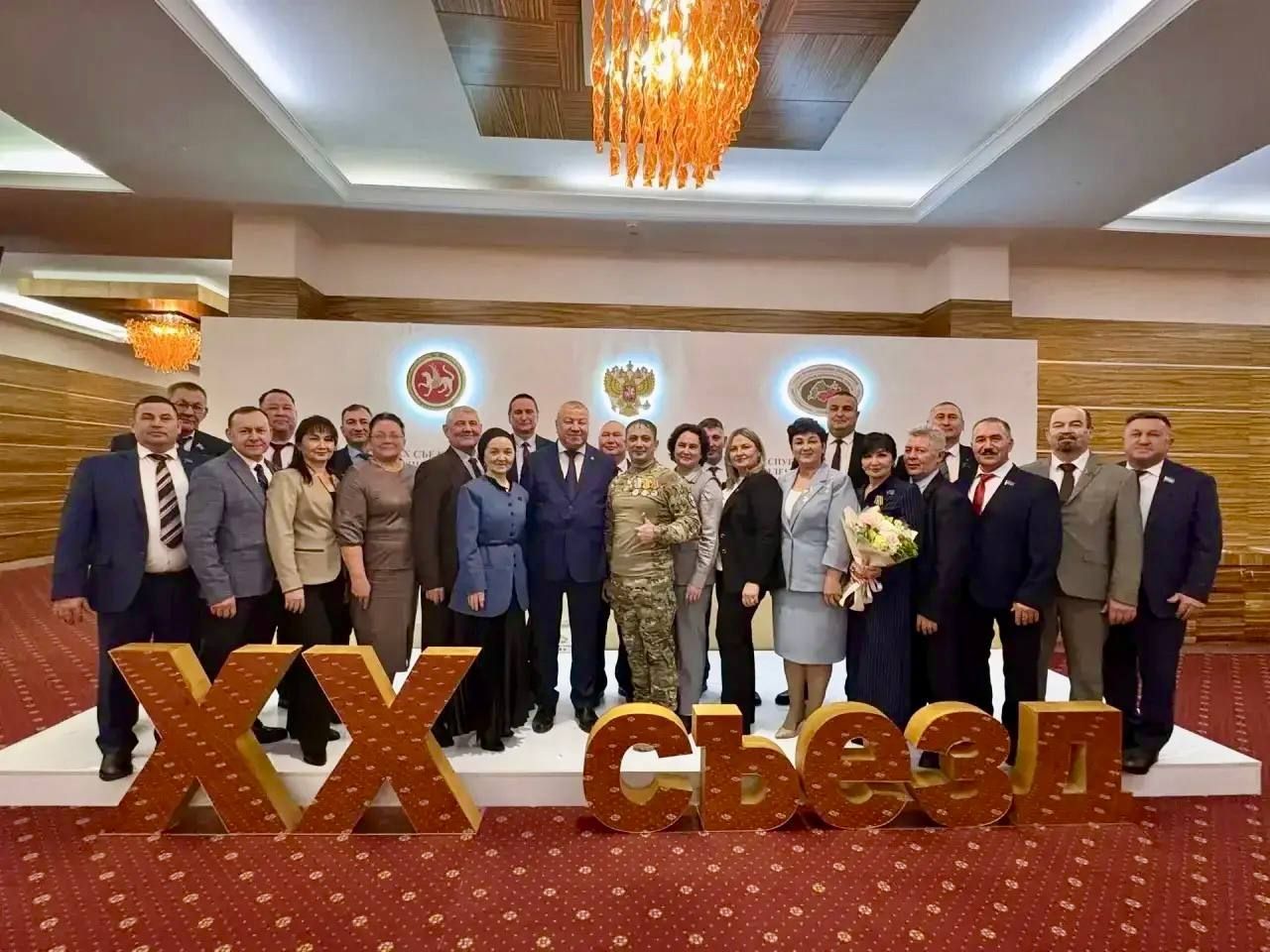 Район авыл җирлекләре башлыклары Казанга съездга киттеләр