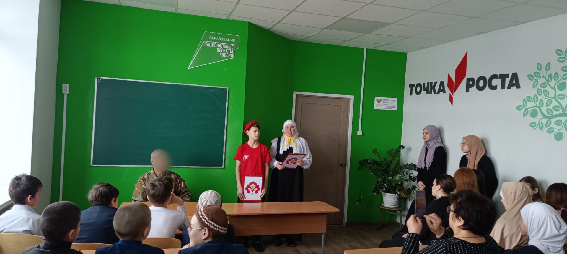 Встречи с участниками СВО прошли в школах Сармановского района