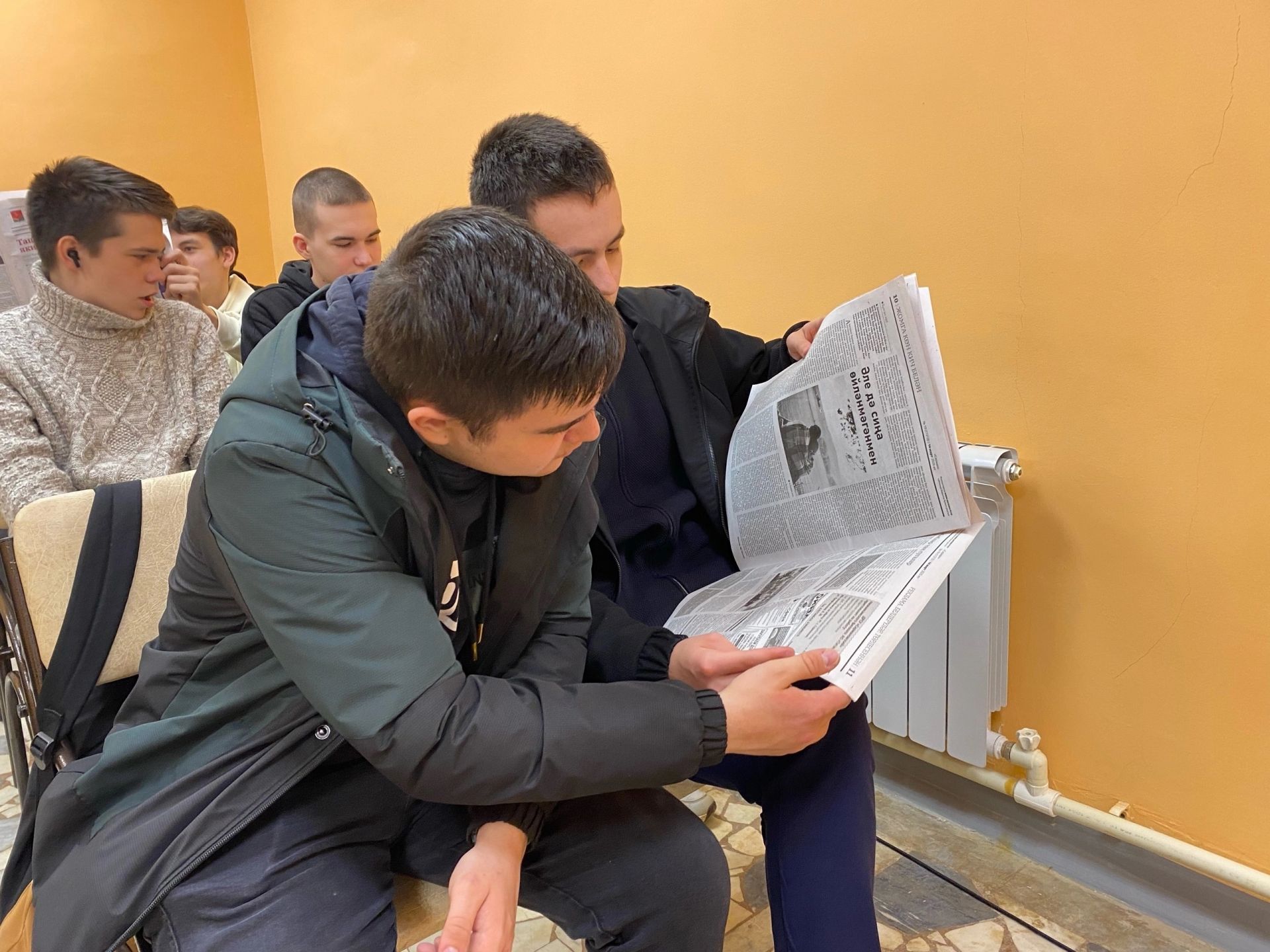 Район архивында “Сарман” газетасы белән бергә тарих саклана