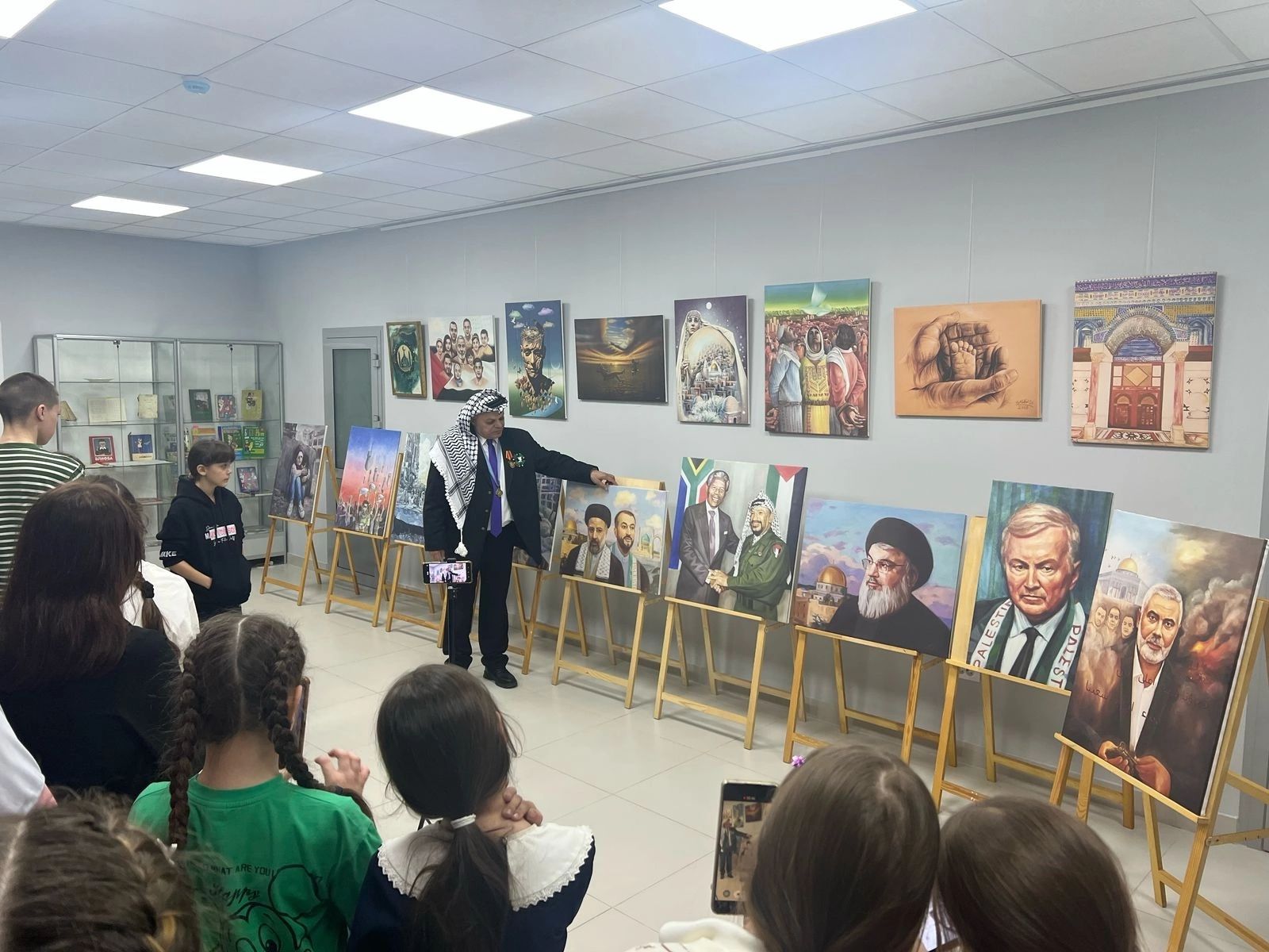 В Сарманово открылась выставка «Палестина в наших сердцах»