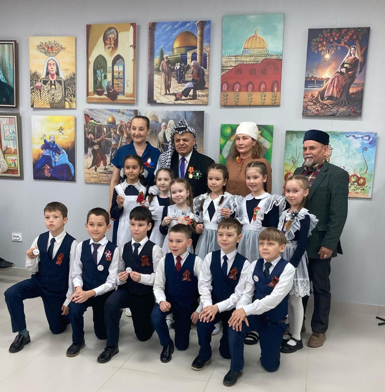 В Сарманово открылась выставка «Палестина в наших сердцах»