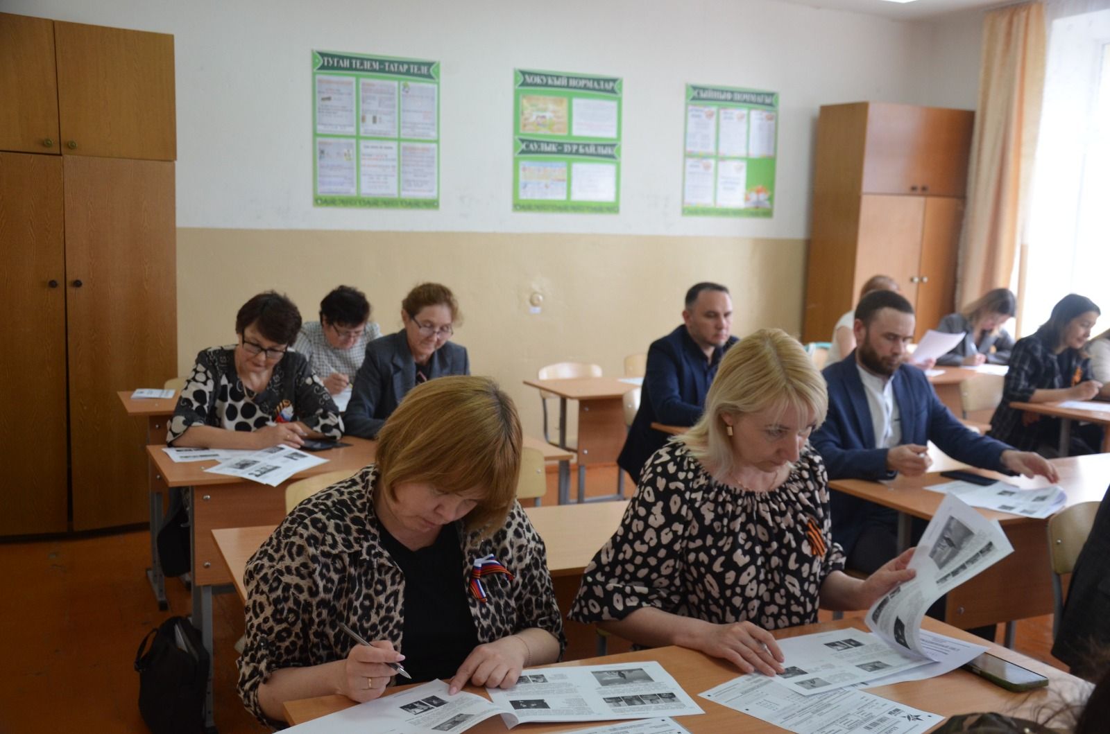 В Сармановской средней школе написали «Диктант Победы»