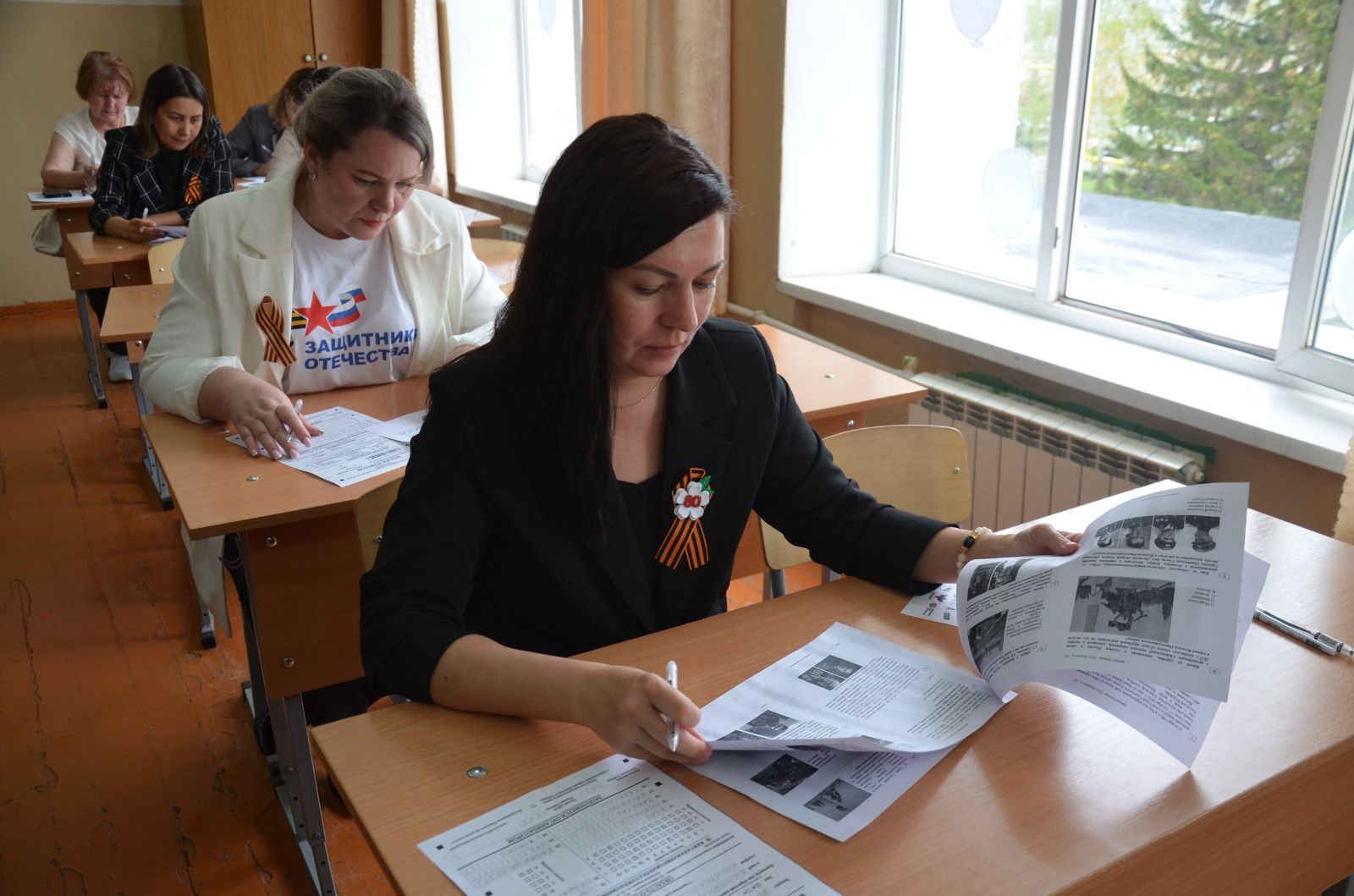 В Сармановской средней школе написали «Диктант Победы»