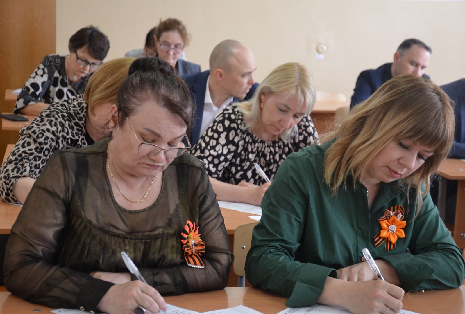 В Сармановской средней школе написали «Диктант Победы»