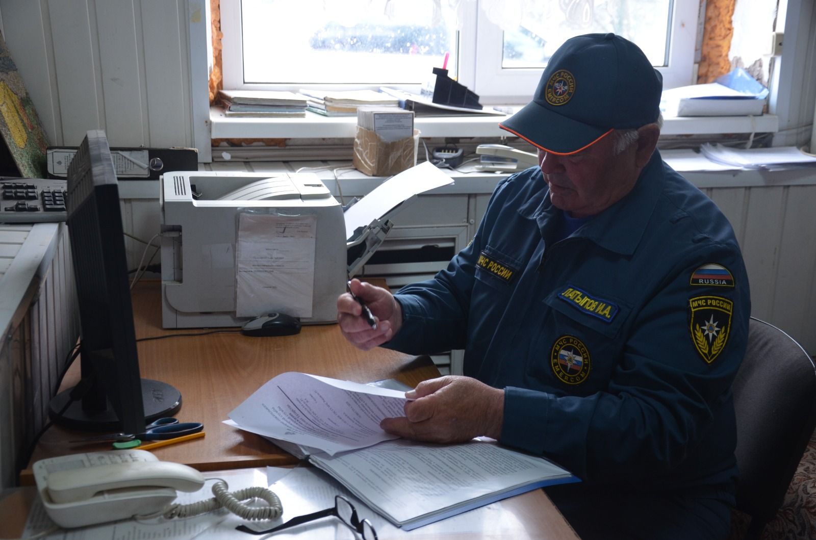 Азалак егете 26 ел гомерен янгын хезмәтендә эшләүгә багышлаган