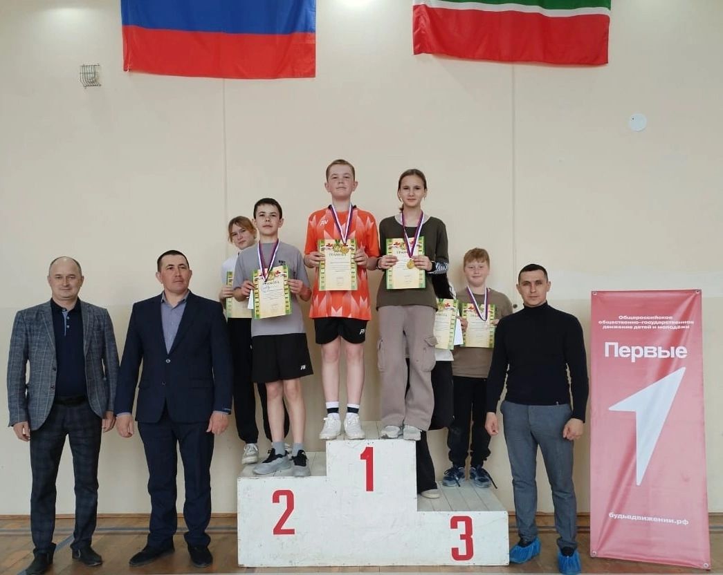 Юные чемпионы Сармановского района по бадминтону: итоги турнира