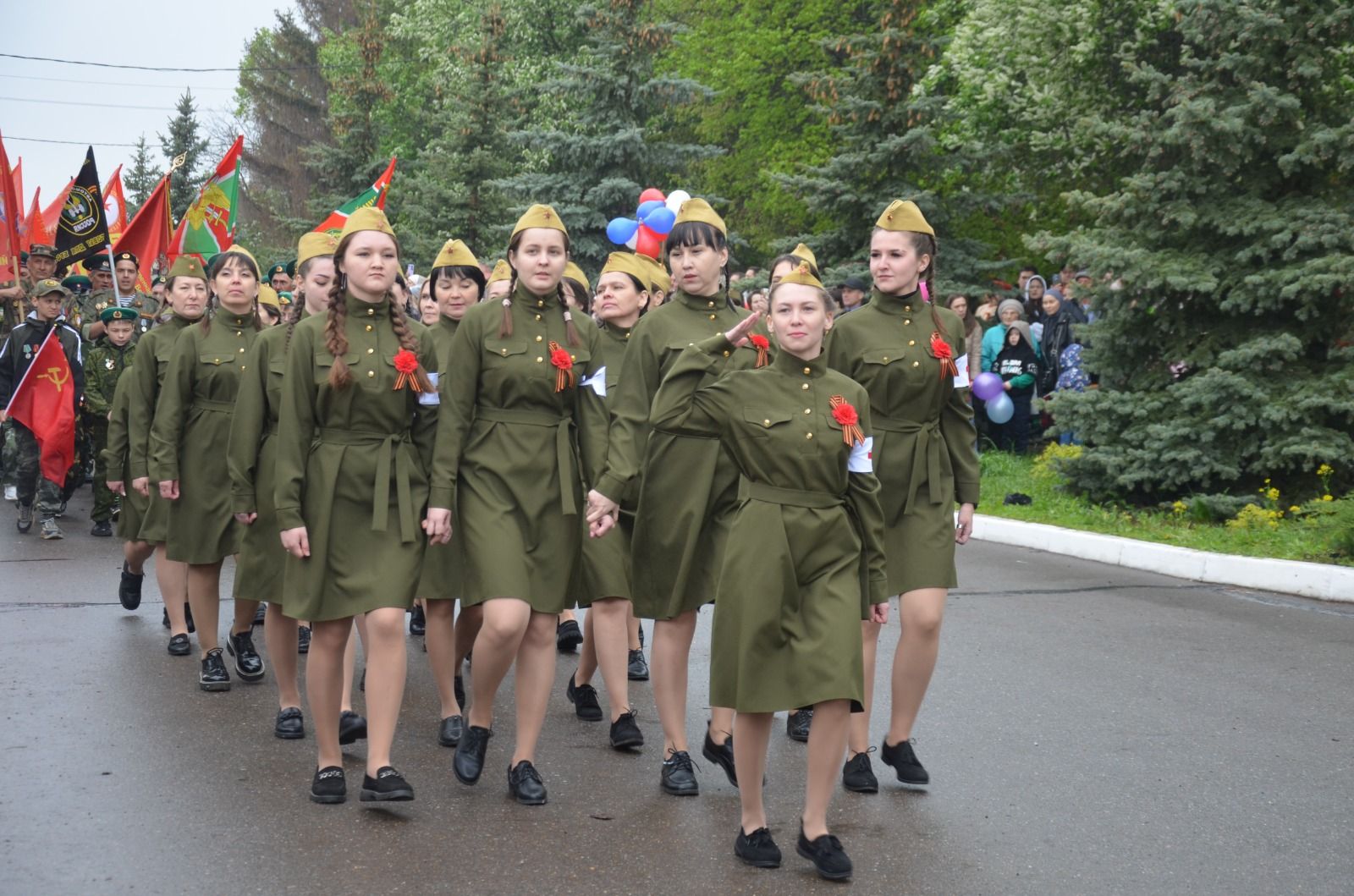 Парад, елдагыча, бәйрәмнең иң дулкынландыргыч өлеше булды