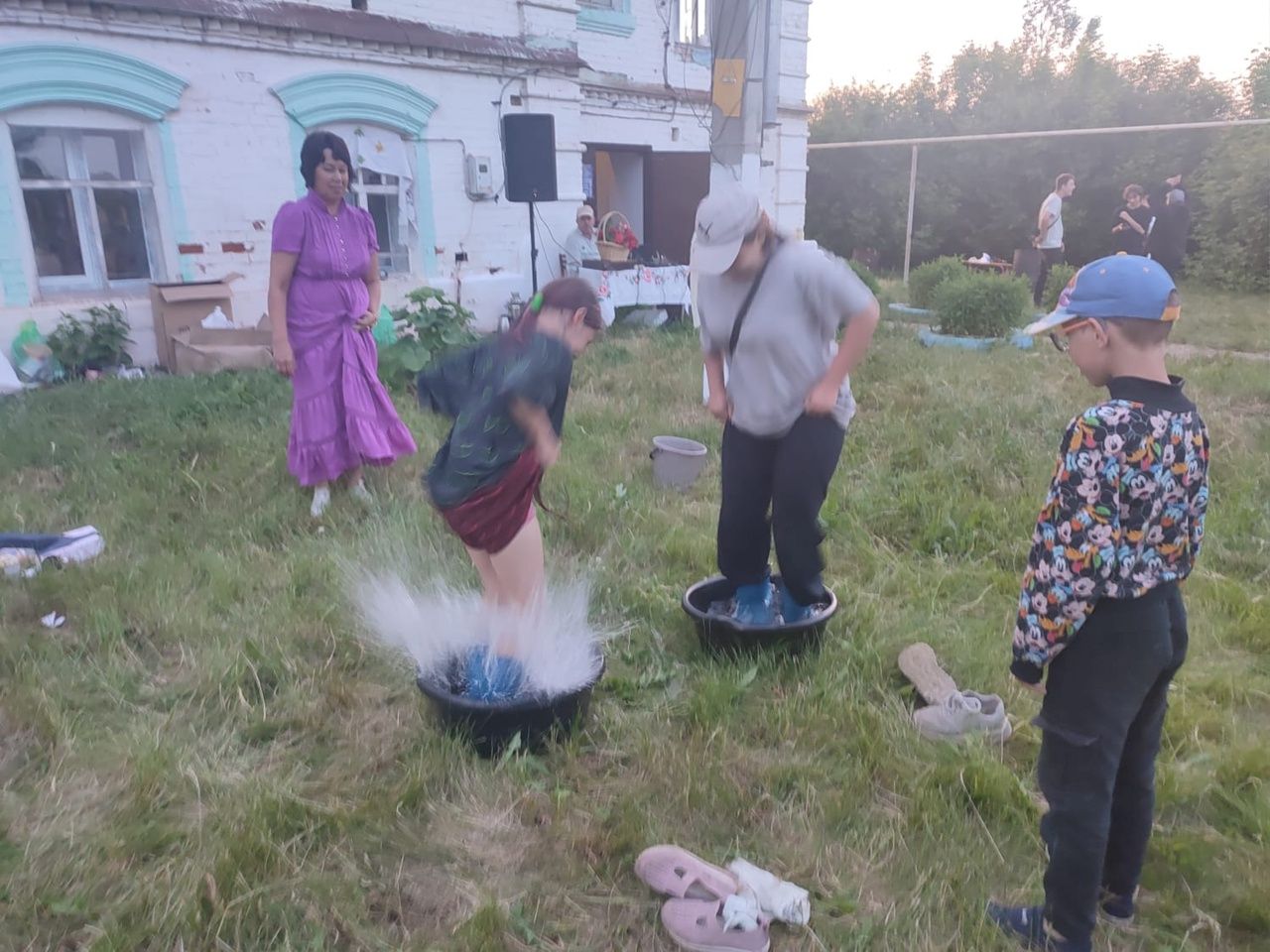 Яхшыбайдагы Кече авыл көненә күрше авыллардан да килделәр