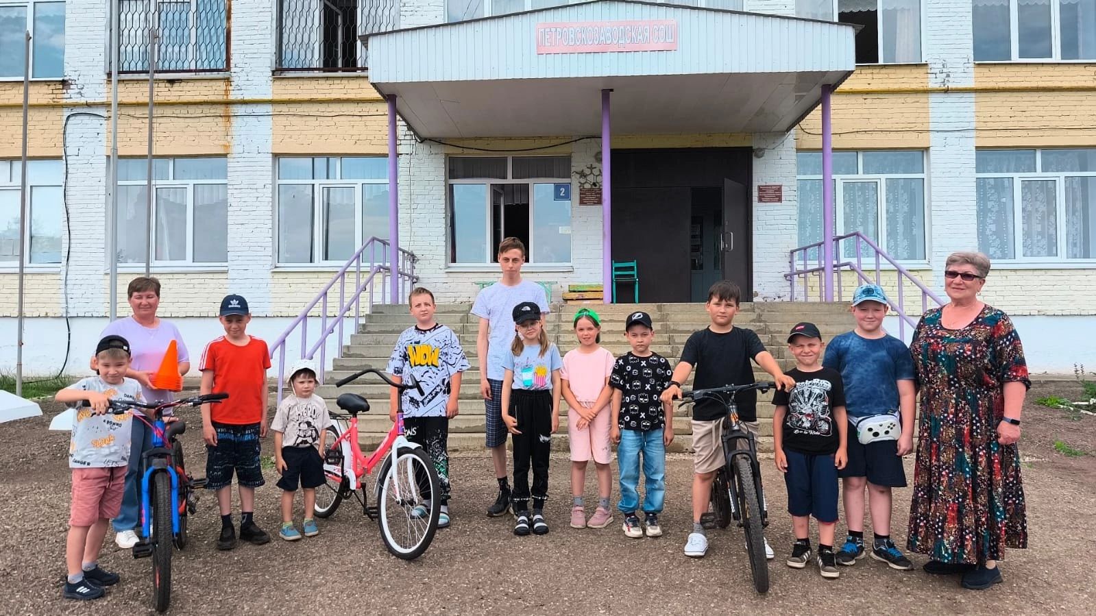 День ПДД в лагере Петровскозаводской школы
