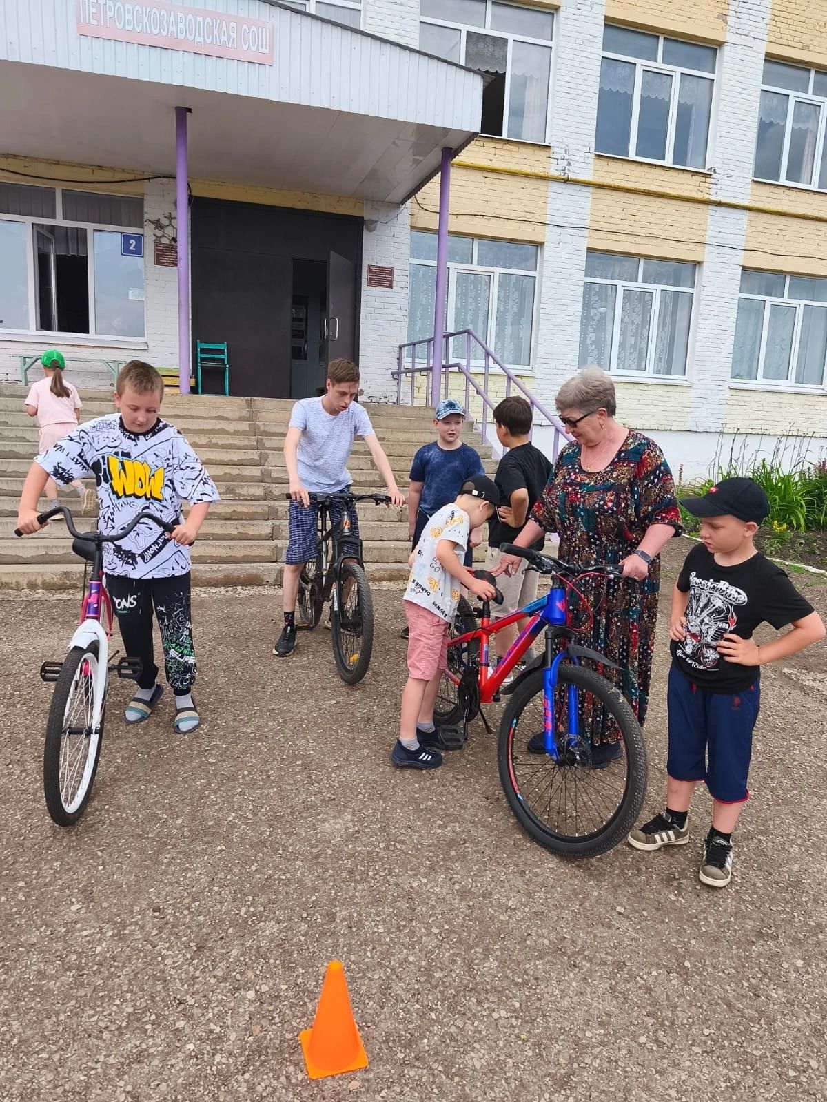 День ПДД в лагере Петровскозаводской школы