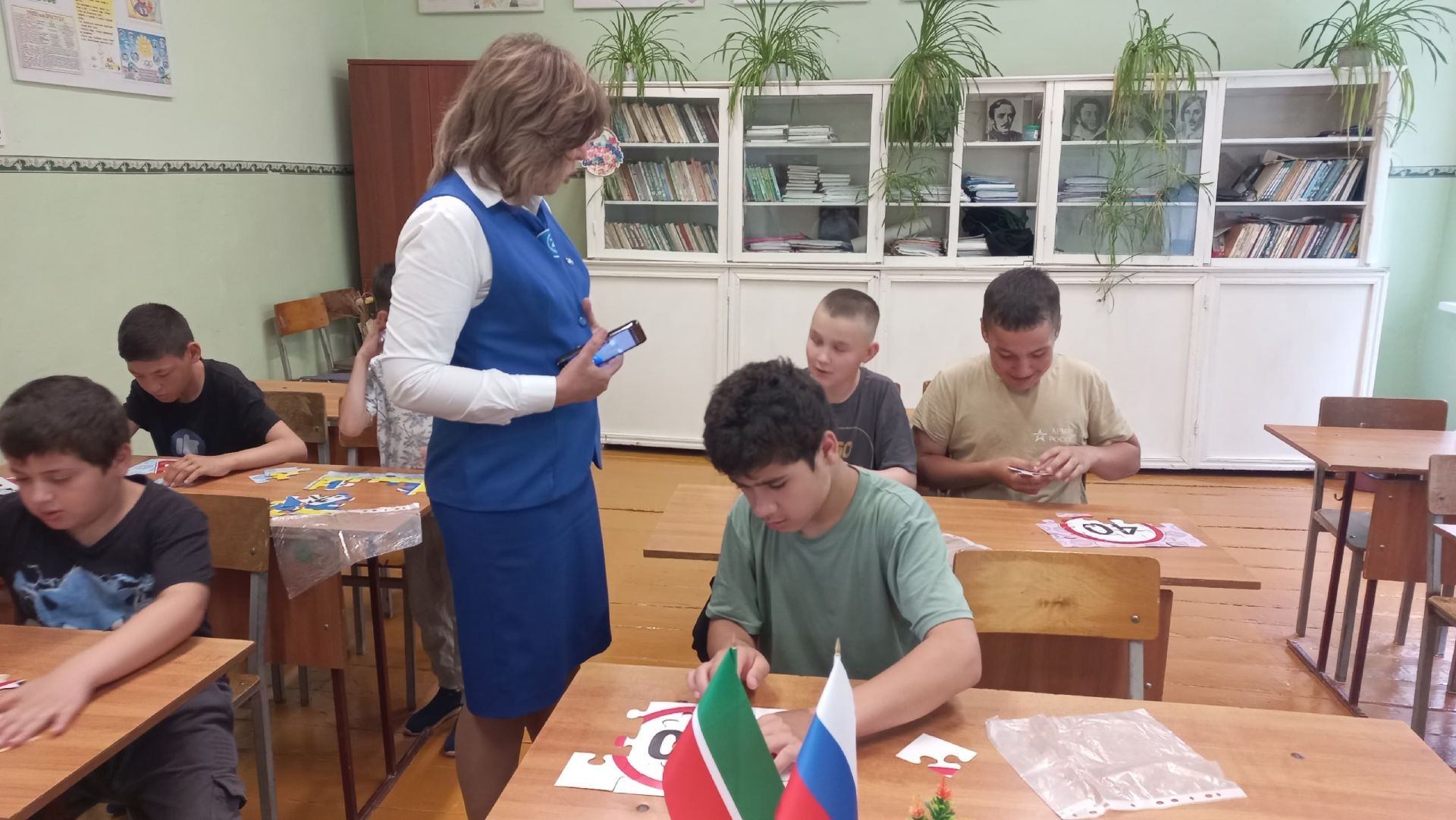 ПДД и антикоррупция: Мероприятия для детей в Кавзияковской школе