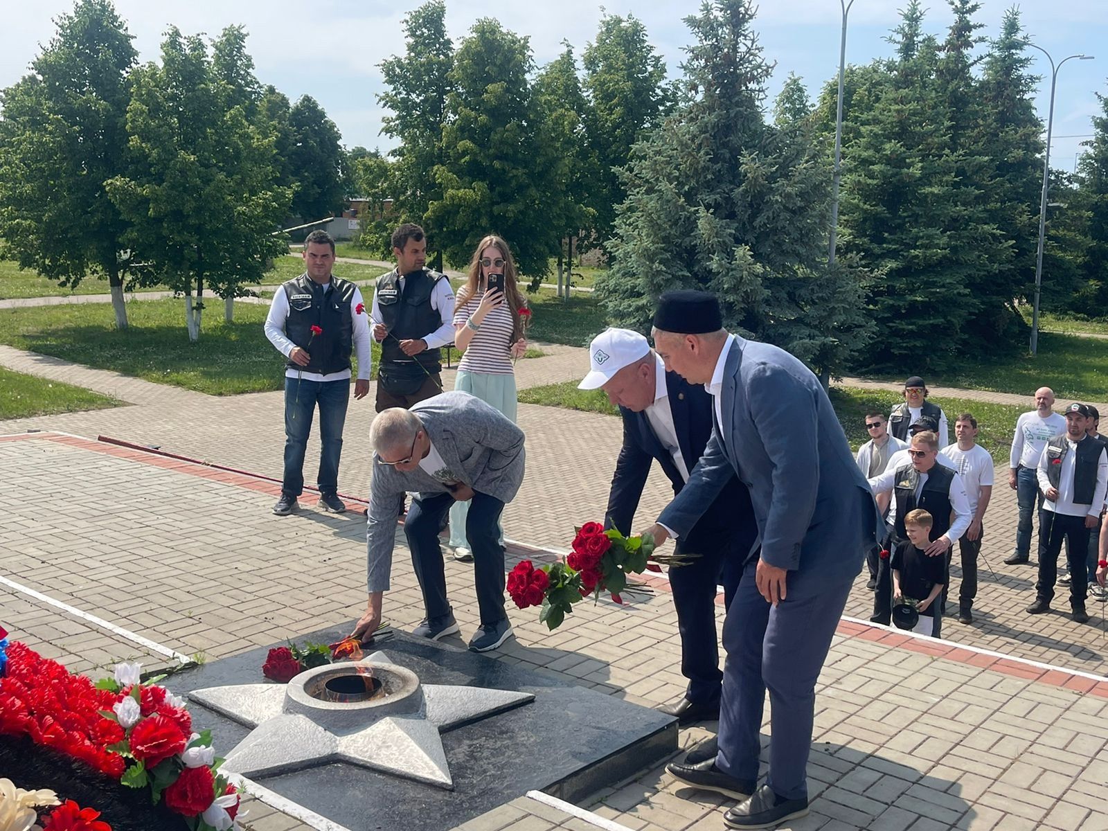 Традиционный мотопробег и дань памяти героям на Сабантуе