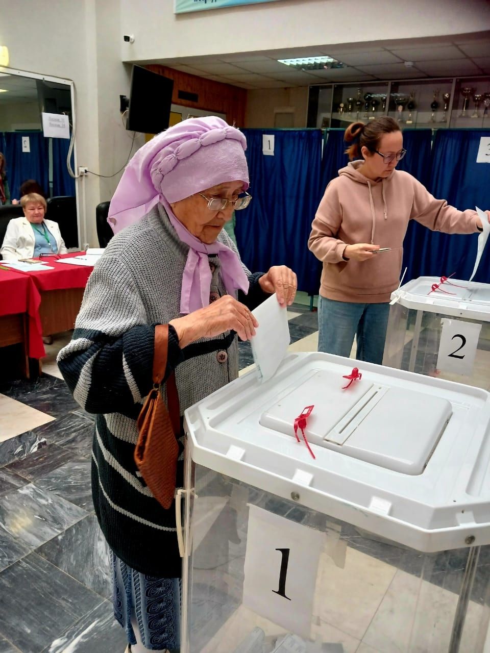 Район сайлаучыларының 75 проценты тавыш биргән