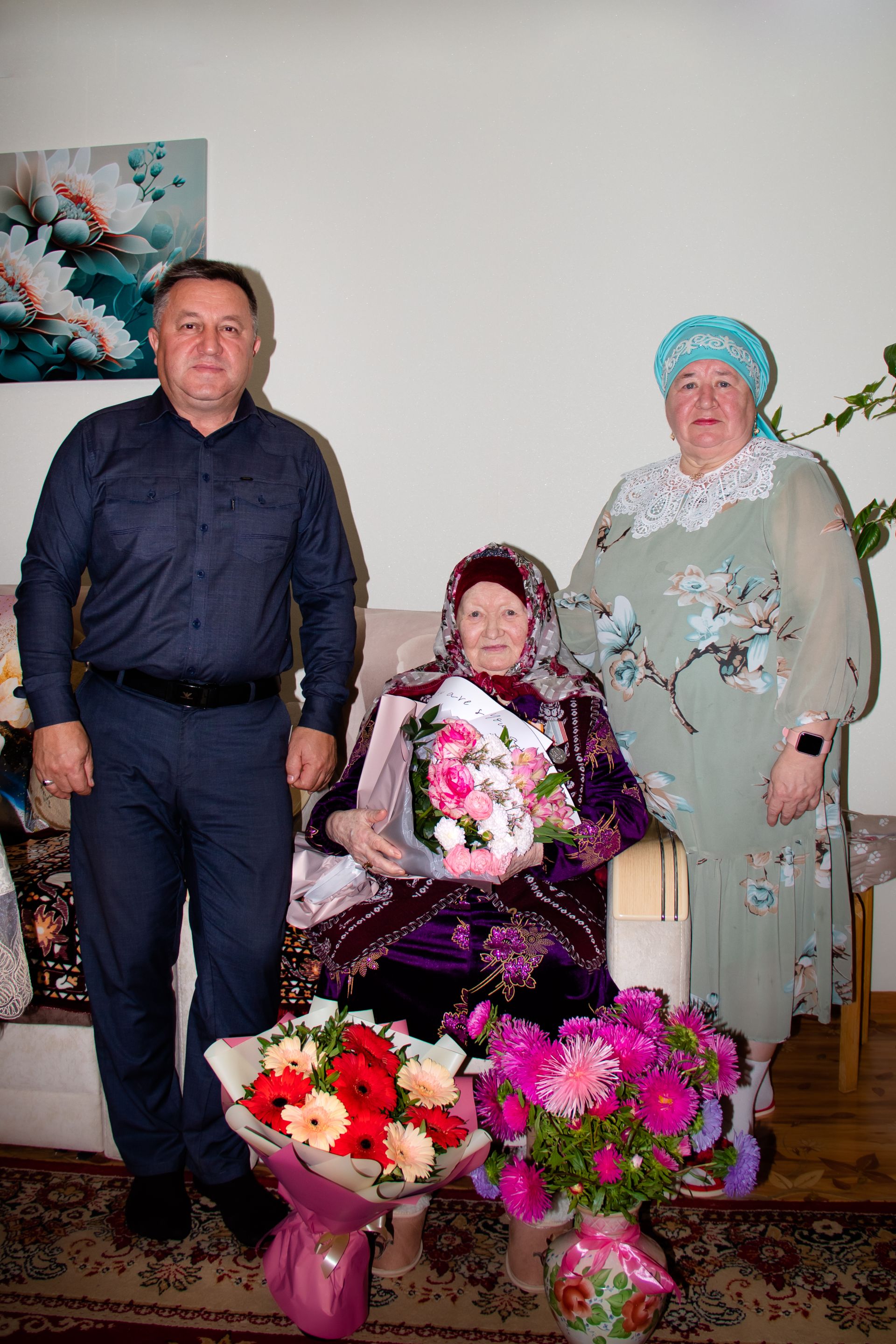 Жительница Джалиля Роза Латыпова отметила 90-летний юбилей