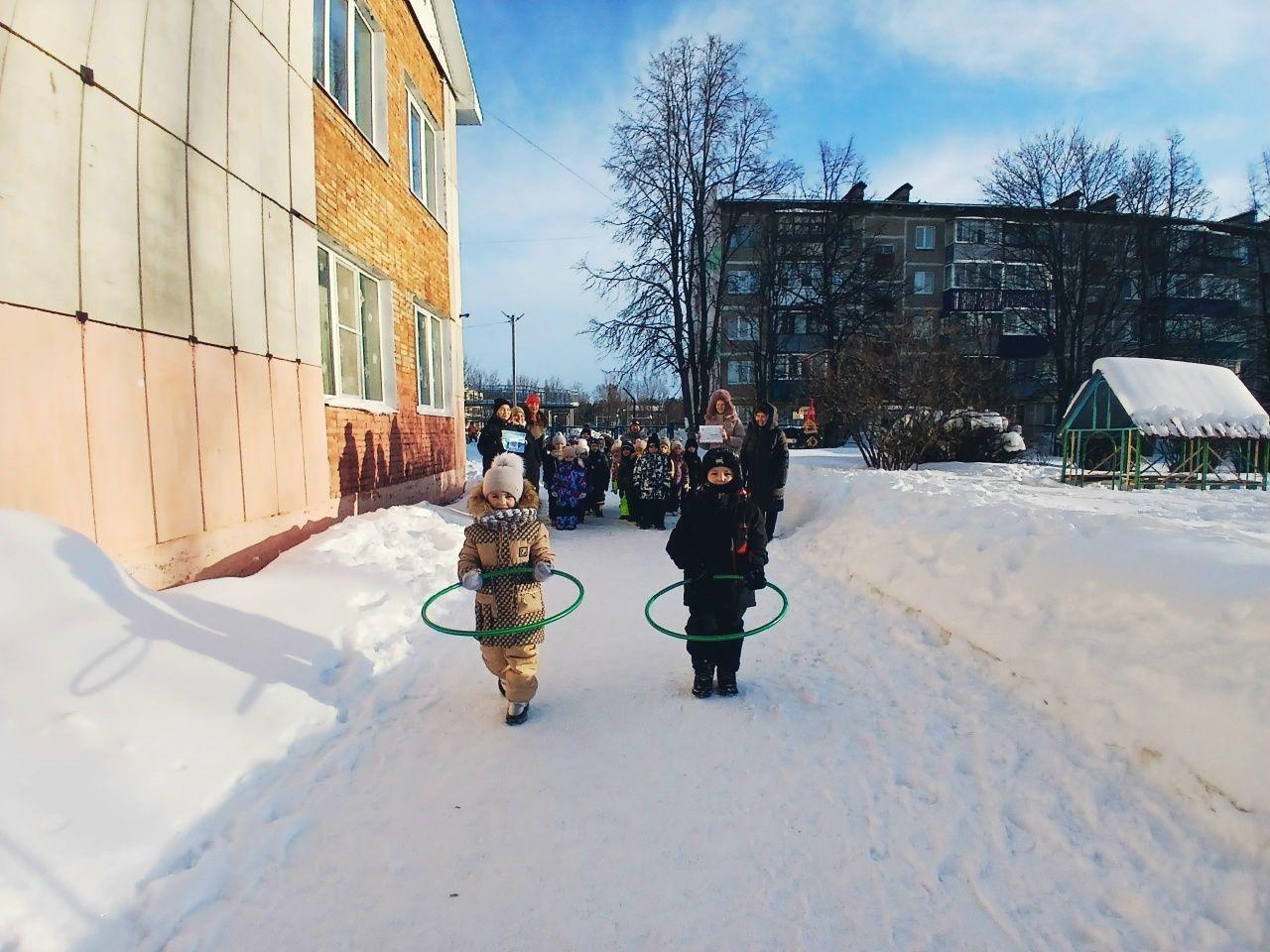 «Импульс» провёл «Весёлые старты» для дошколят