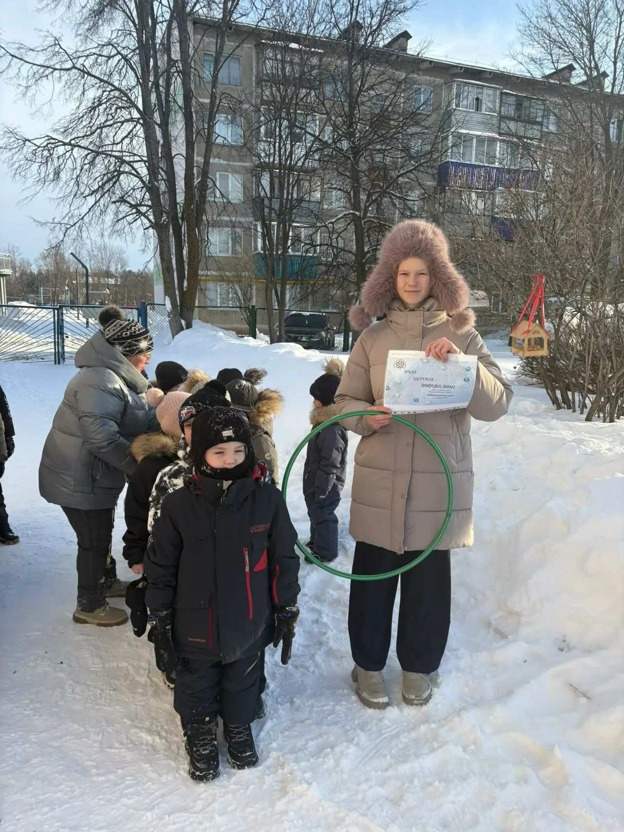 «Импульс» провёл «Весёлые старты» для дошколят