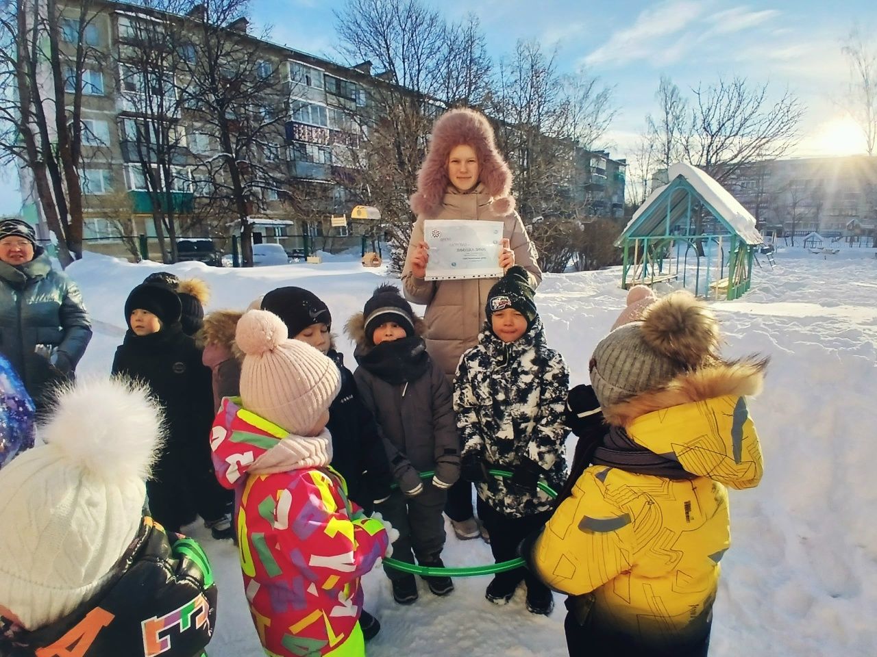 «Импульс» провёл «Весёлые старты» для дошколят